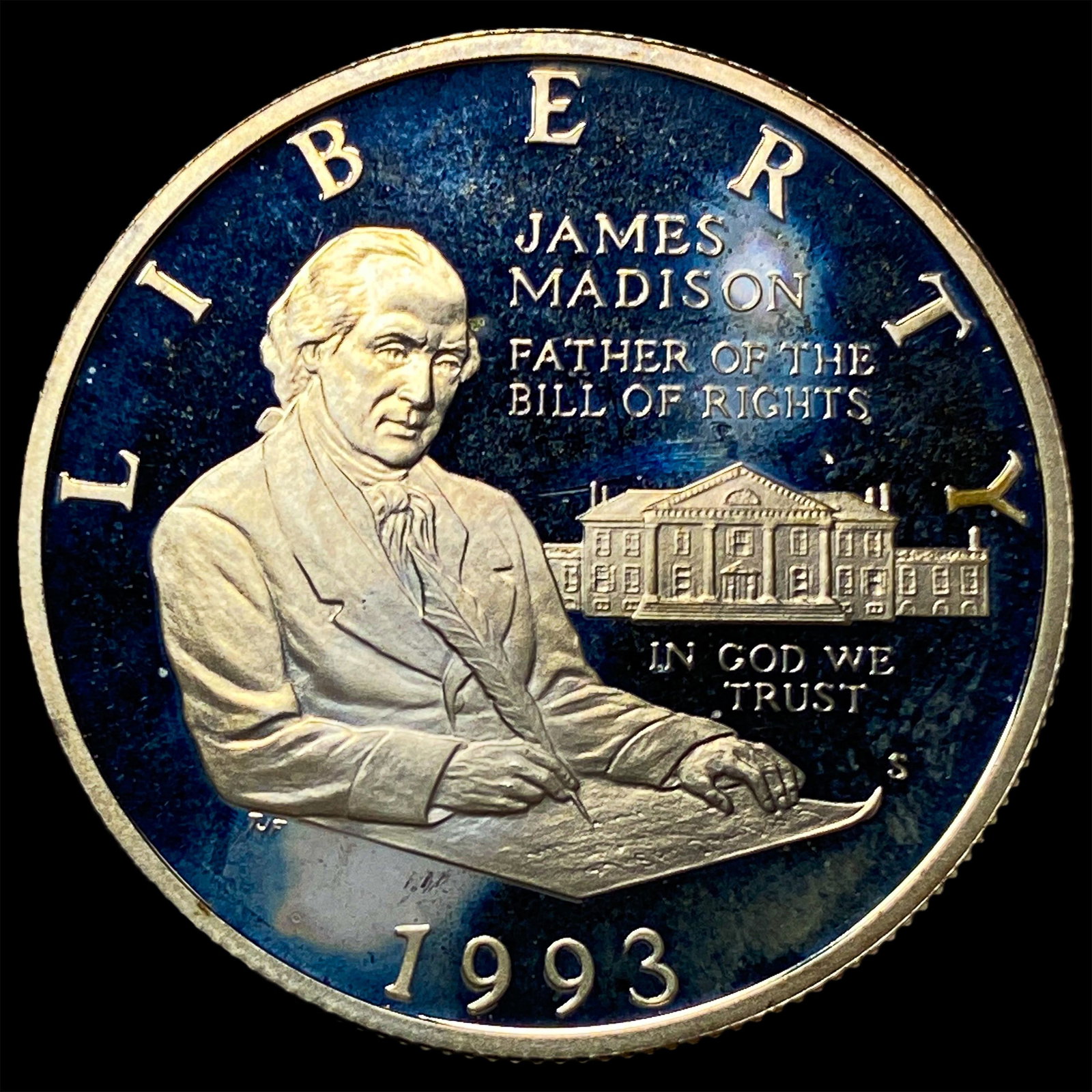 1993-S Bill of Rights Silver Half Dollar CHOICE PROOF (1 of 2)