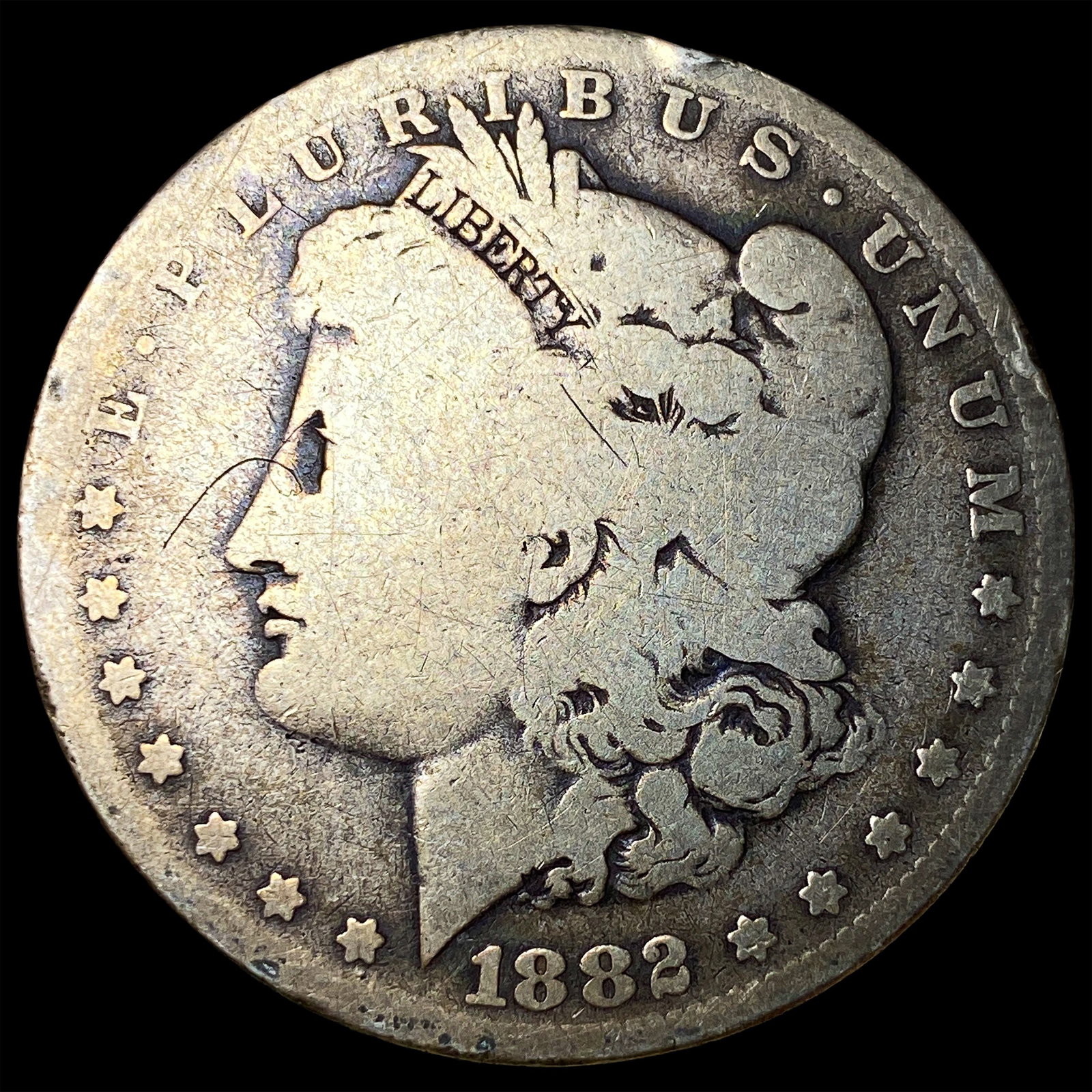 1882 Morgan Silver Dollar NICELY CIRCULATED: 1882 Morgan Silver Dollar NICELY CIRCULATED