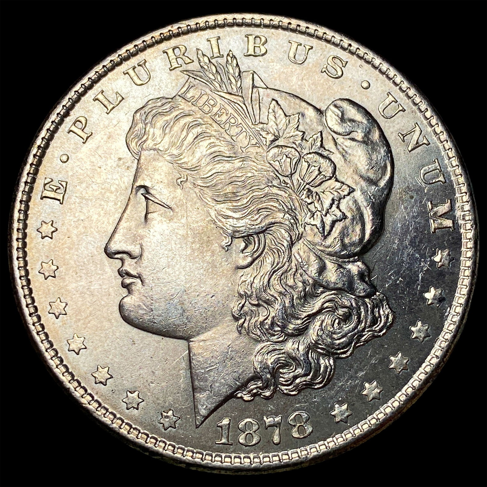 1878 Silver Morgan Dollar CHOICE BU: 1878 Silver Morgan Dollar CHOICE BU