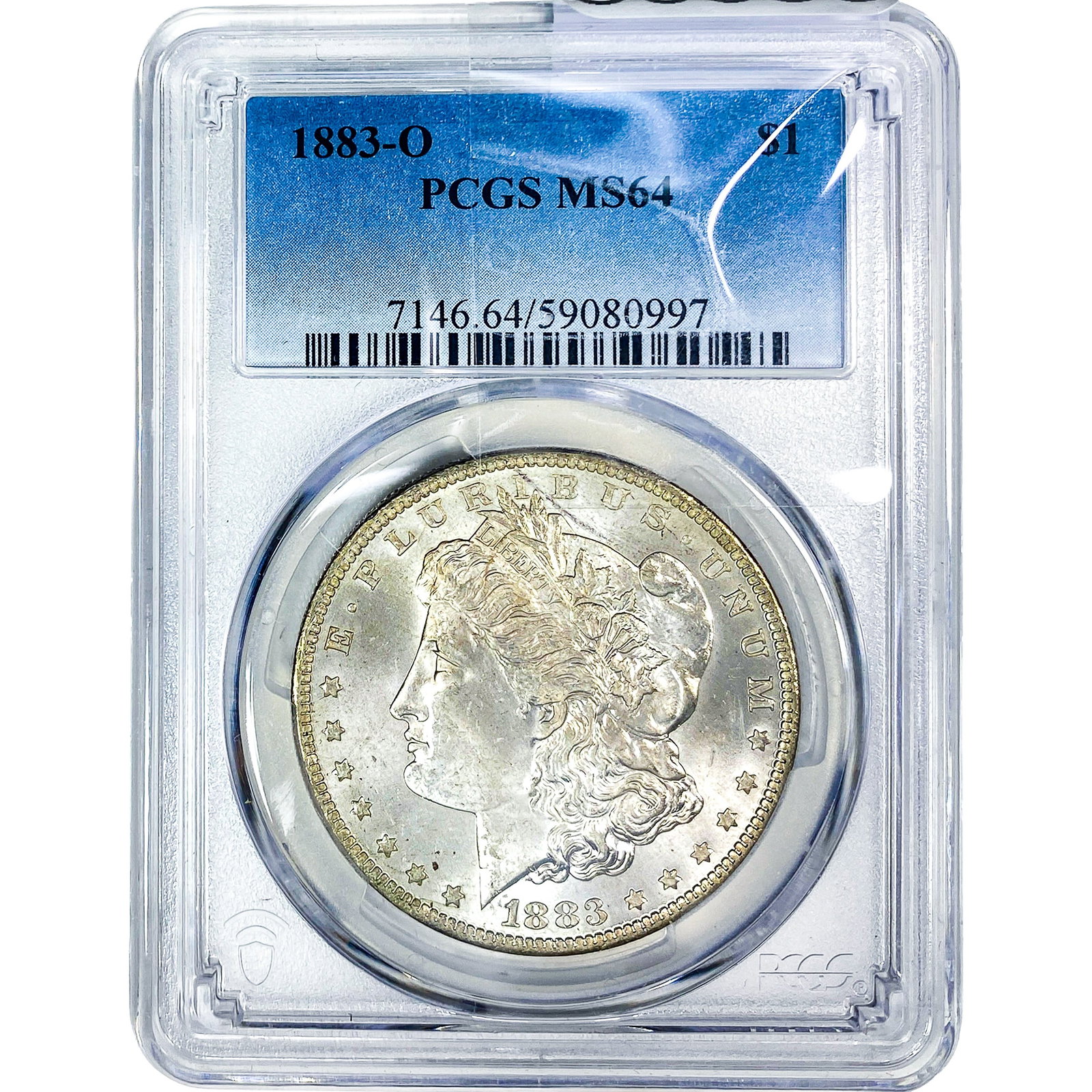 1883-O Morgan Silver Dollar PCGS MS64: 1883-O Morgan Silver Dollar PCGS MS64