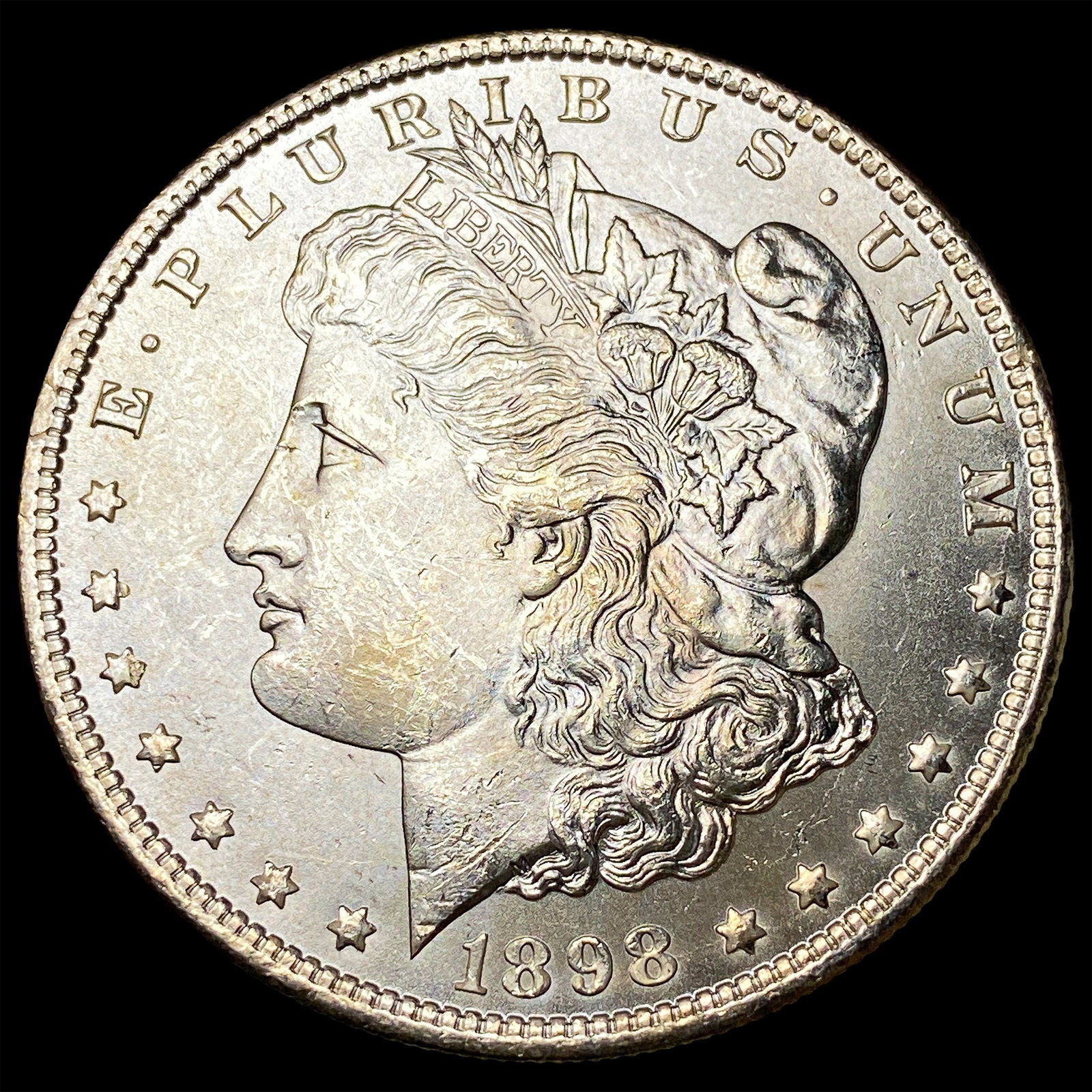 1898-O Silver Morgan Dollar CHOICE BU: 1898-O Silver Morgan Dollar CHOICE BU