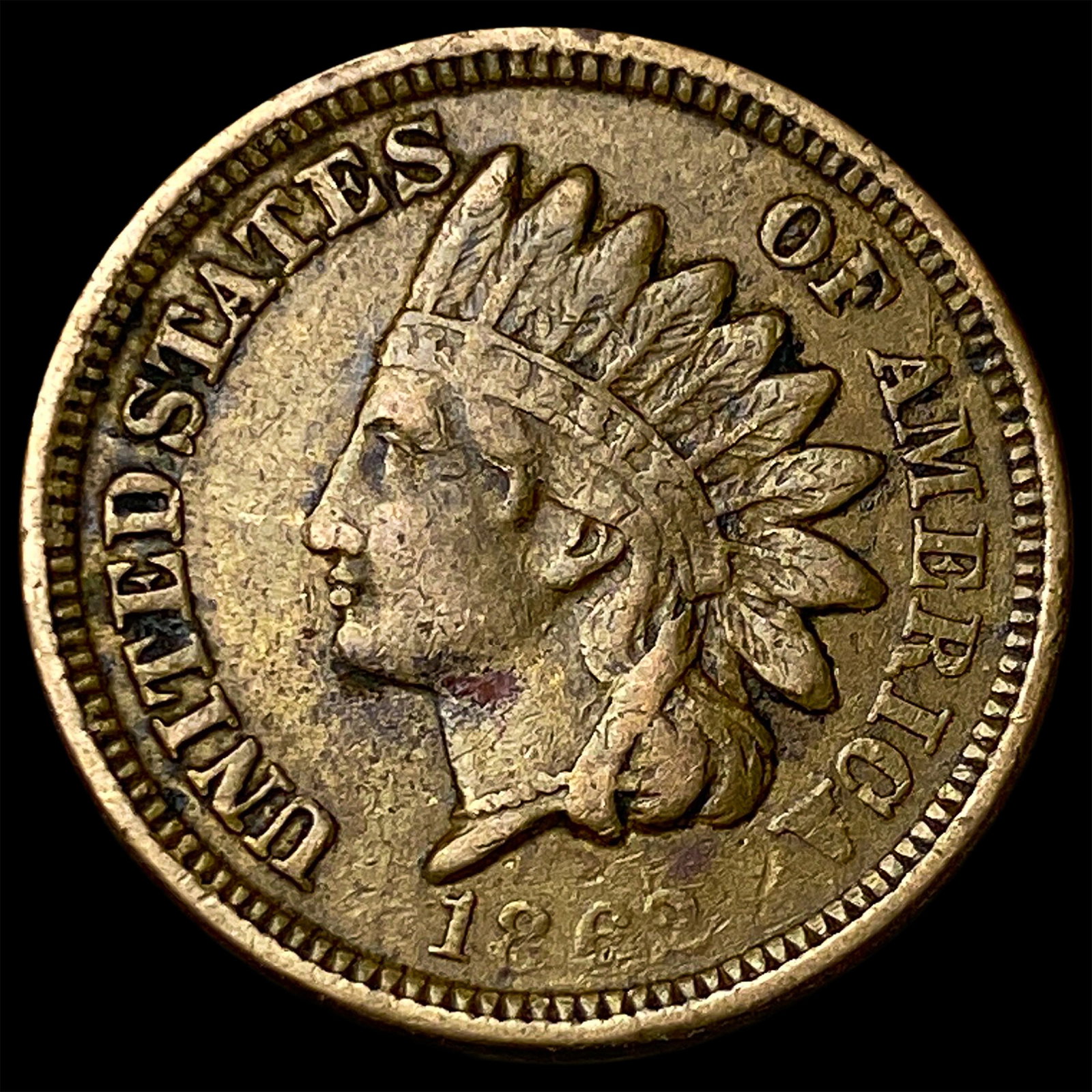 1862 Indian Head Cent NEARLY UNCIRCULATED: 1862 Indian Head Cent NEARLY UNCIRCULATED