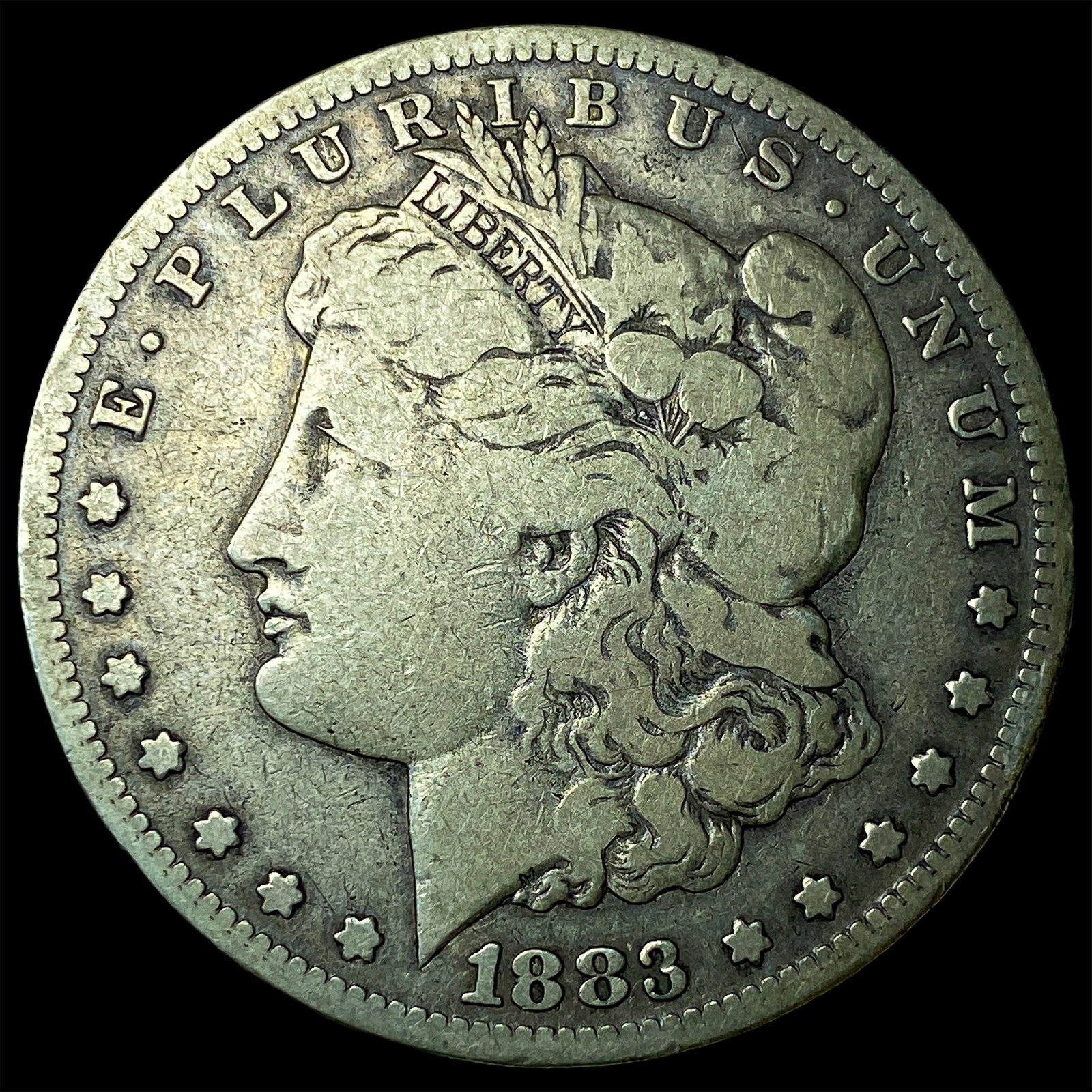 1883-CC Silver Morgan Dollar LIGHTLY CIRCULATED (1 of 2)