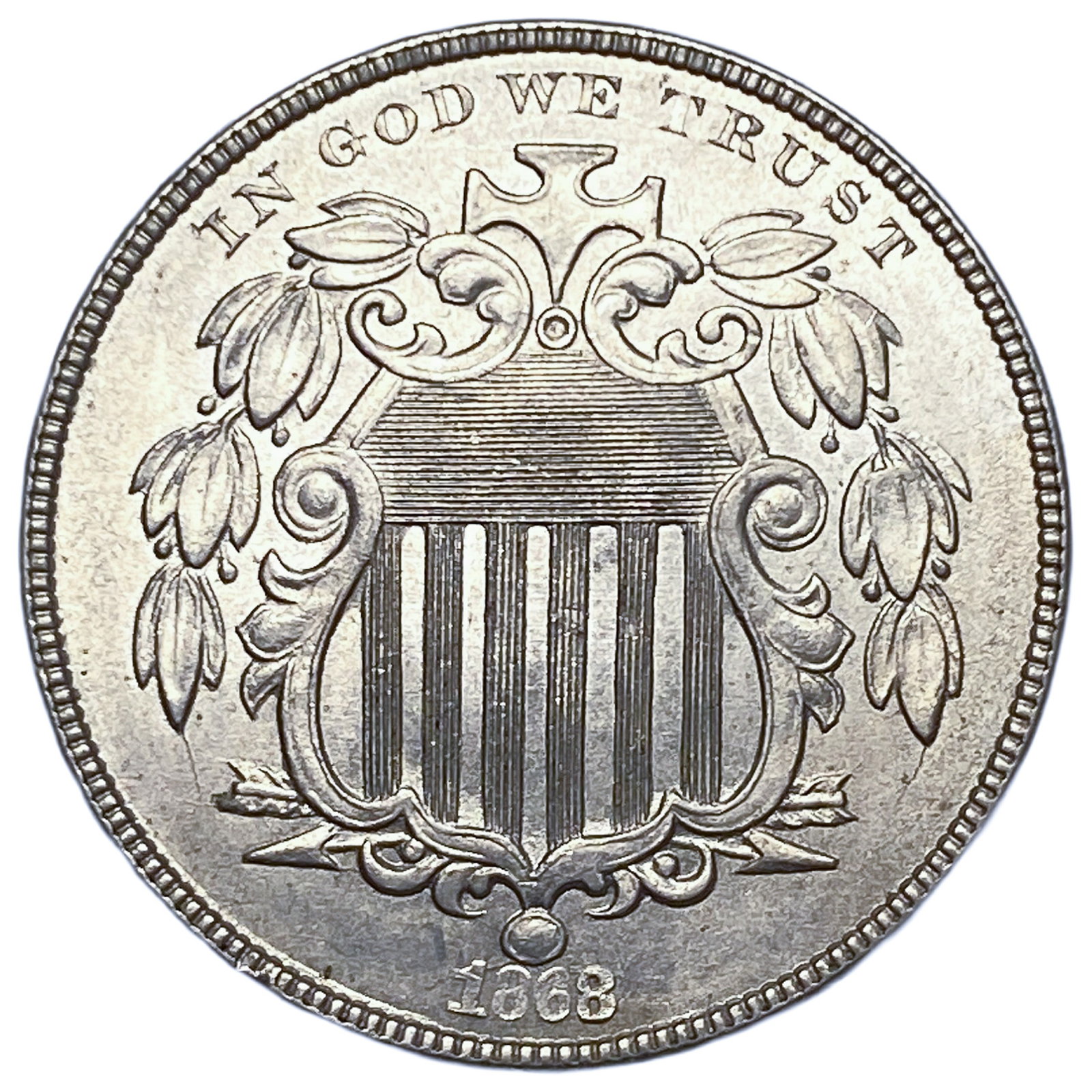 1868 Shield Nickel (1 of 2)