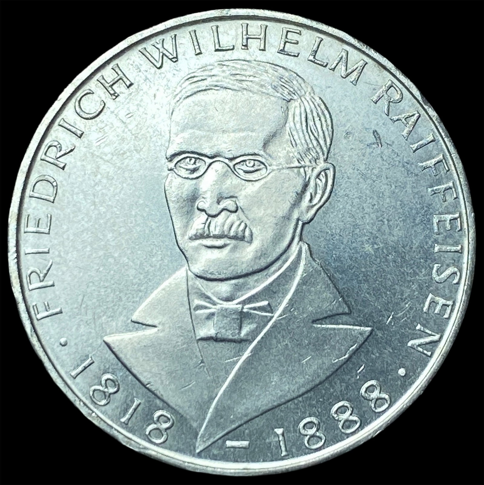 1968 Germany Silver 5 Mark: 1968 Germany Silver 5 Mark