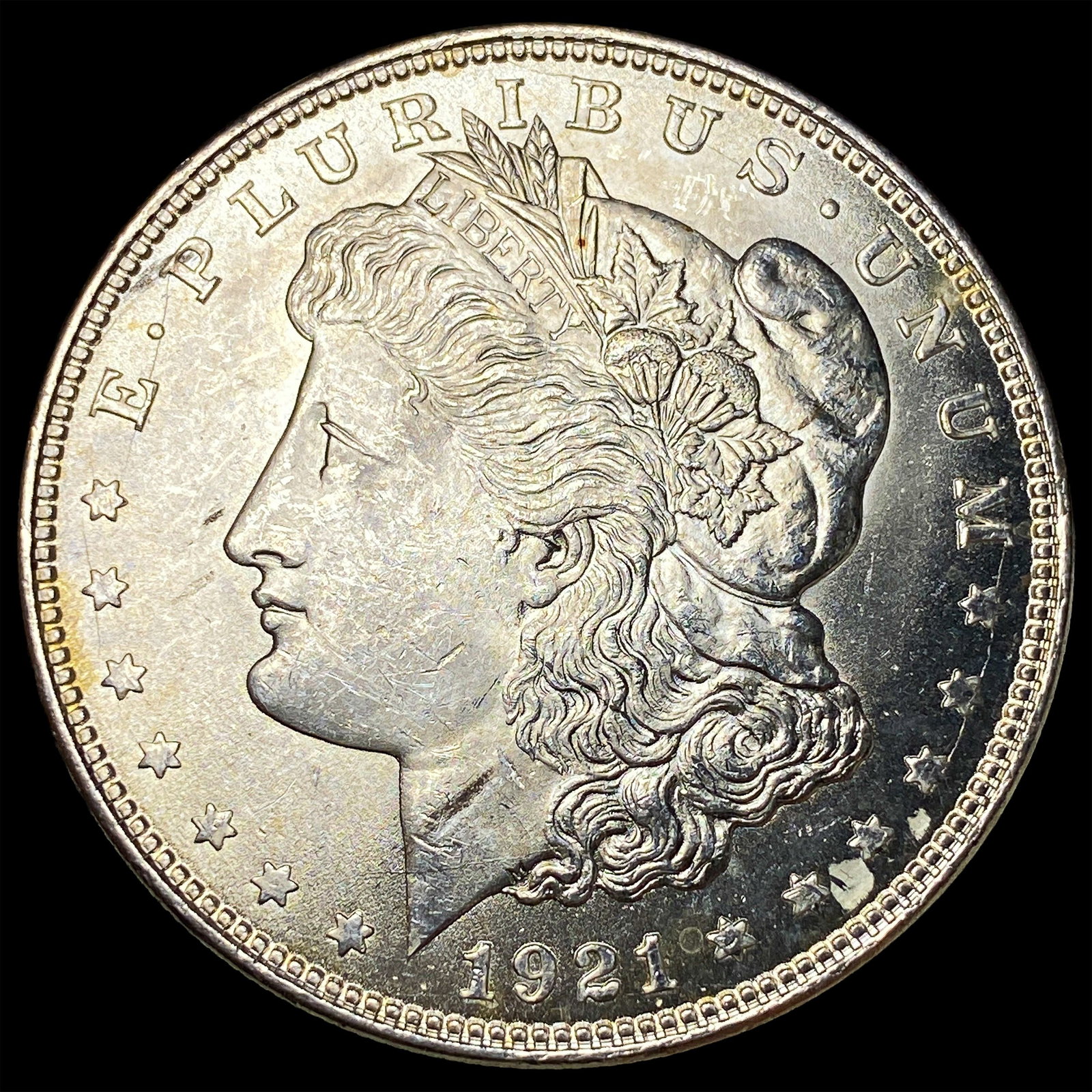 1921 Silver Morgan Dollar CHOICE BU: 1921 Silver Morgan Dollar CHOICE BU