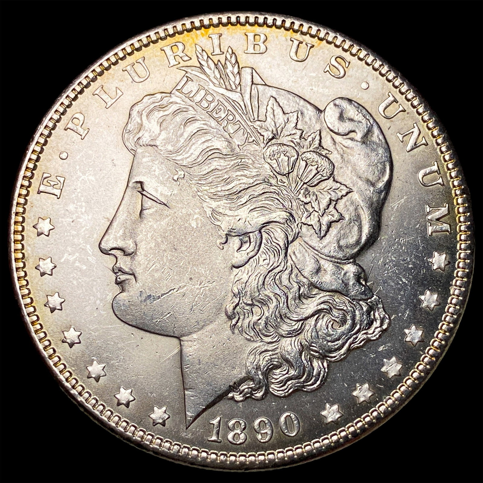 1890 Morgan Silver Dollar CHOICE BU: 1890 Morgan Silver Dollar CHOICE BU