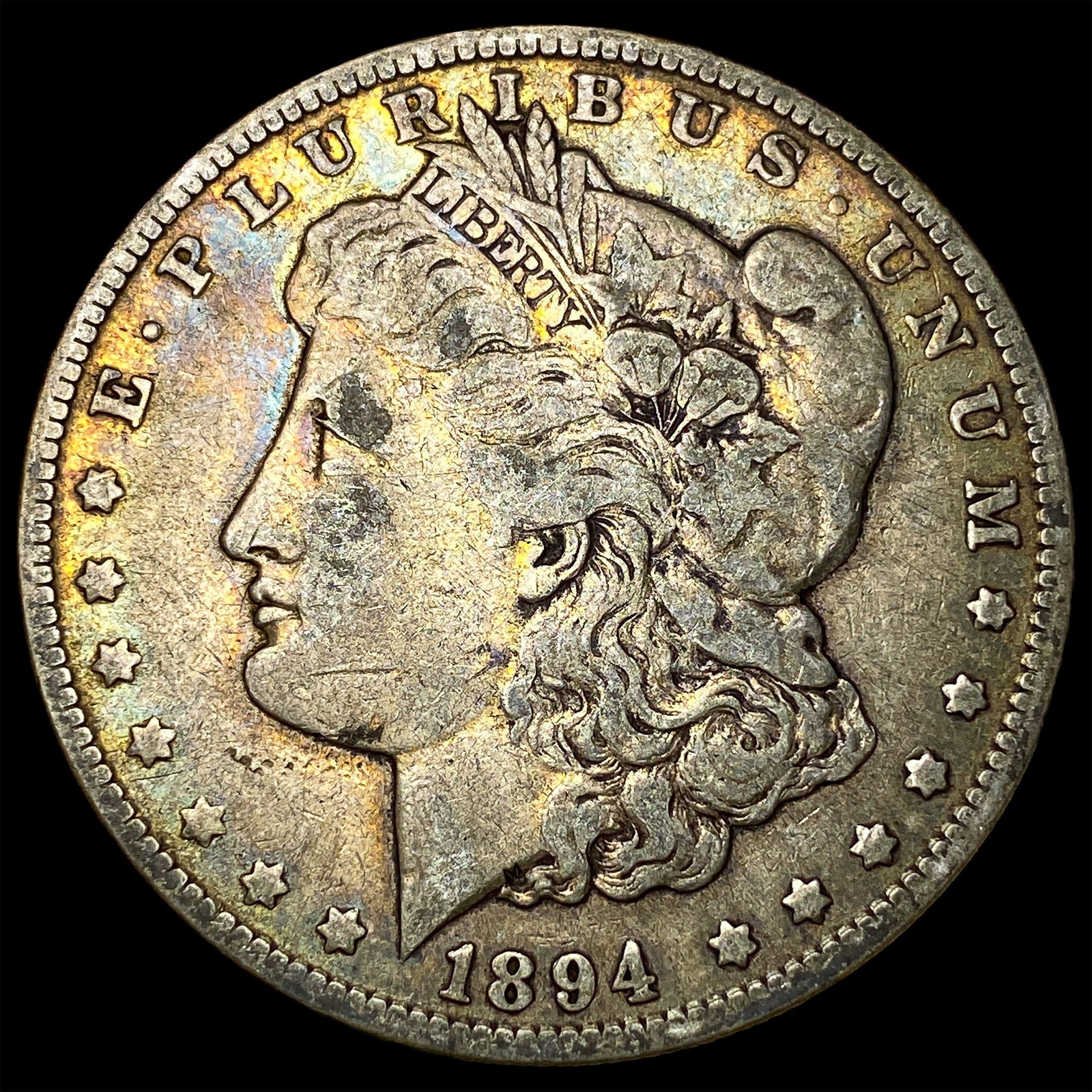 1894-O Silver Morgan Dollar NICELY CIRCULATED (1 of 2)