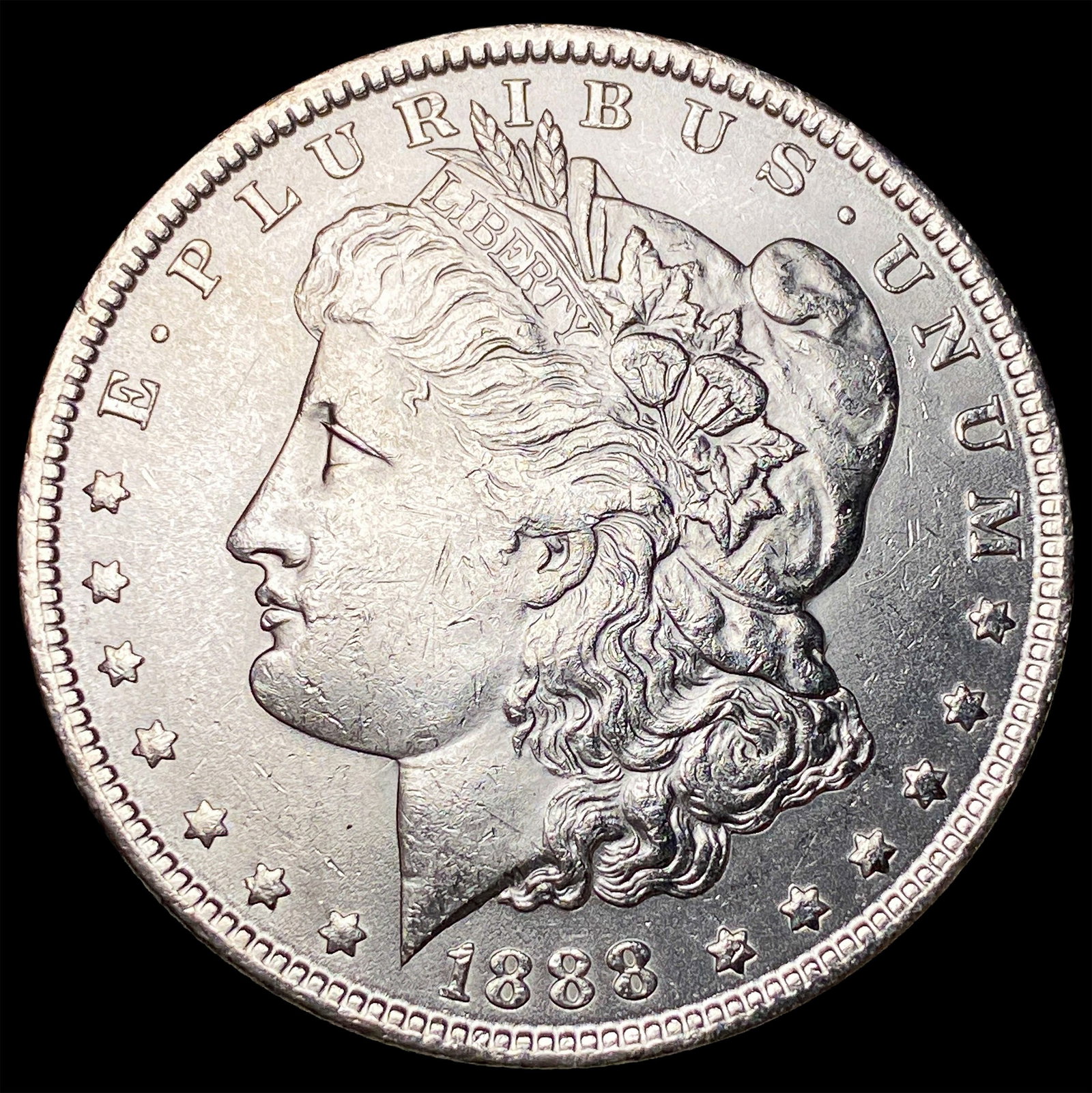 1888 Morgan Silver Dollar UNCIRCULATED: 1888 Morgan Silver Dollar UNCIRCULATED