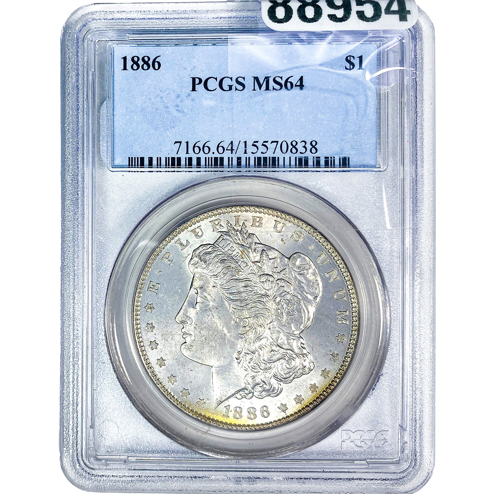 1886 Morgan Silver Dollar PCGS MS64 (1 of 2)