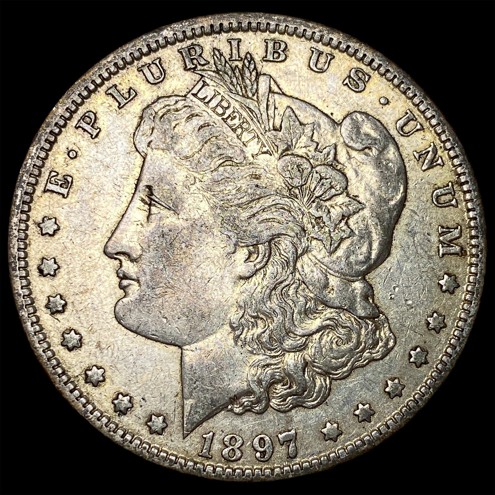 1897-O Silver Morgan Dollar LIGHTLY CIRCULATED: 1897-O Silver Morgan Dollar LIGHTLY CIRCULATED