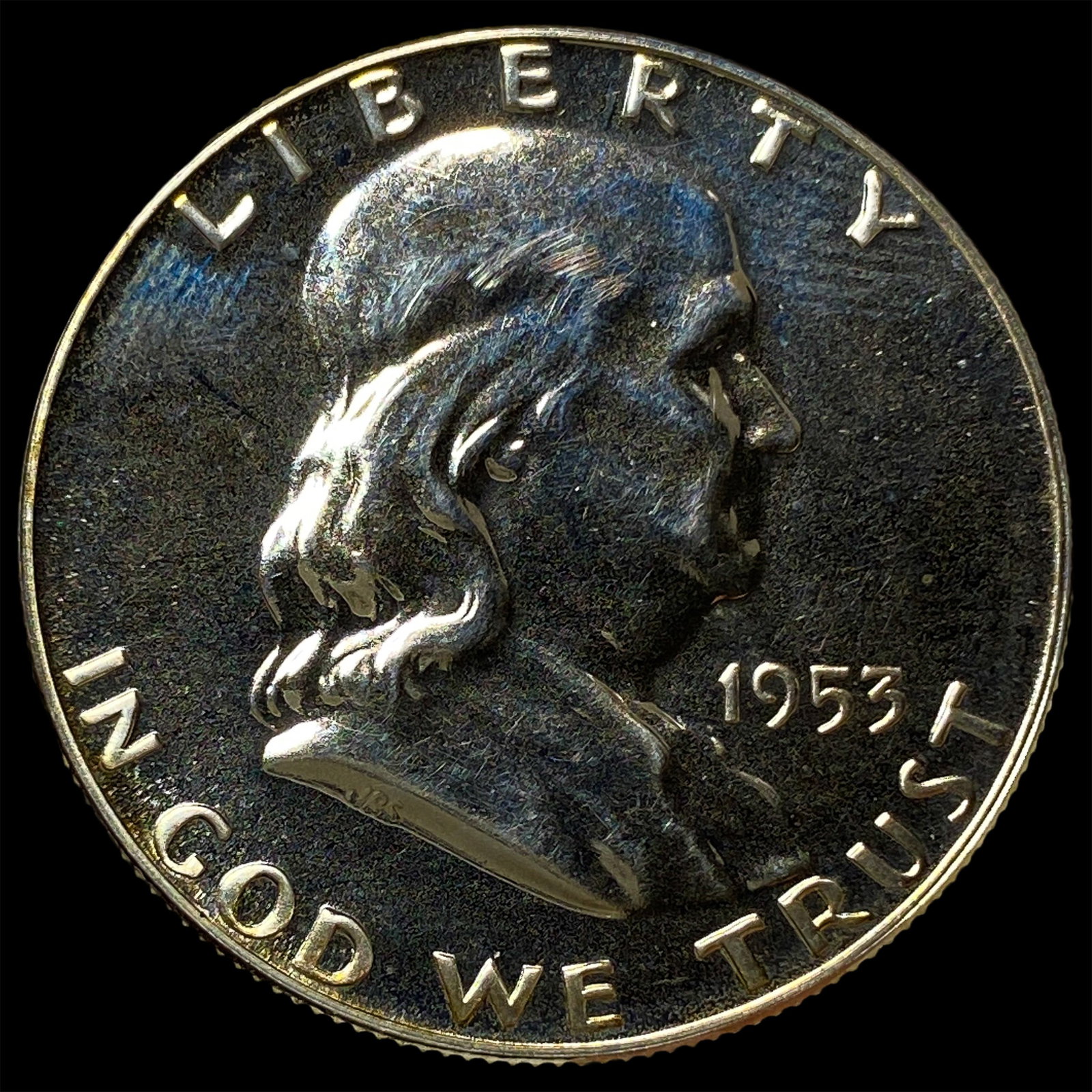 1953 Franklin Half Dollar CHOICE PROOF (1 of 2)