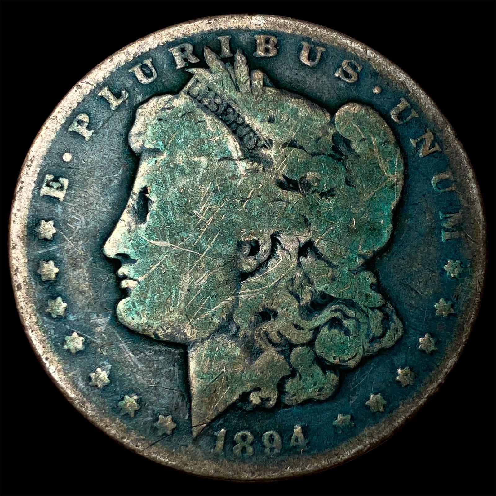1894-O Silver Morgan Dollar NICELY CIRCULATED (1 of 2)