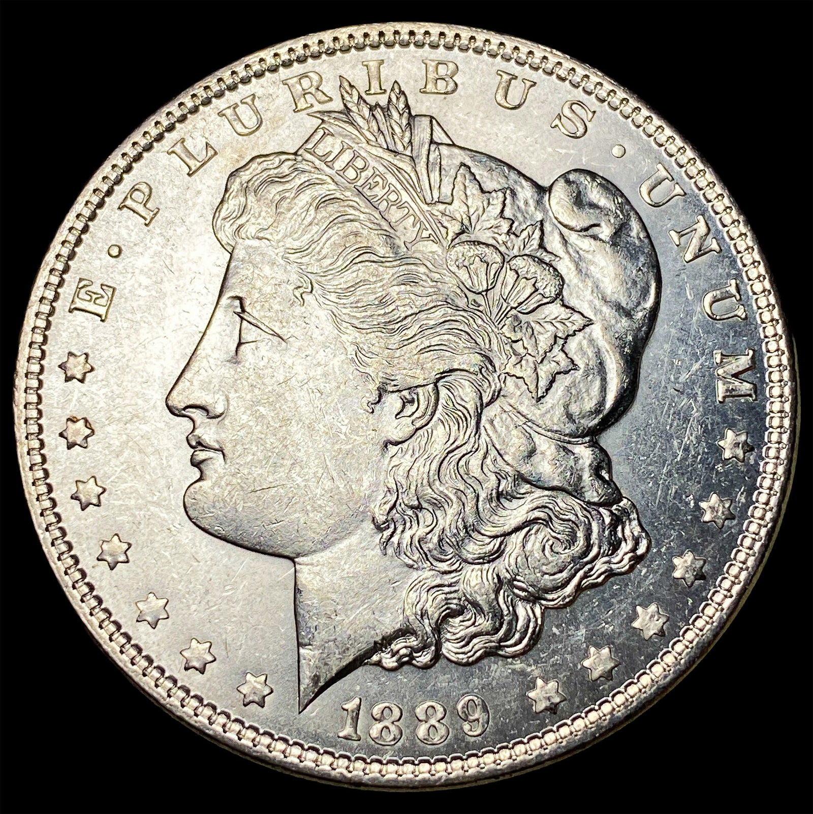 1889 Silver Morgan Dollar UNCIRCULATED: 1889 Silver Morgan Dollar UNCIRCULATED