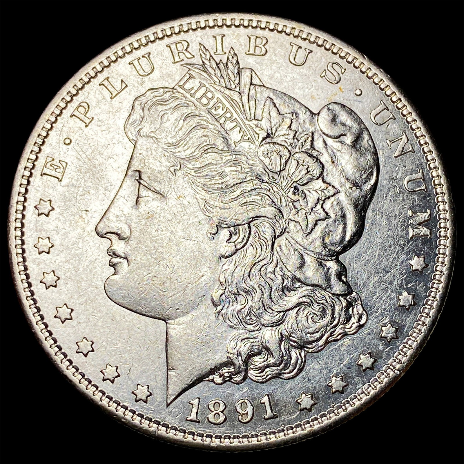 1891-S Silver Morgan Dollar UNCIRCULATED: 1891-S Silver Morgan Dollar UNCIRCULATED