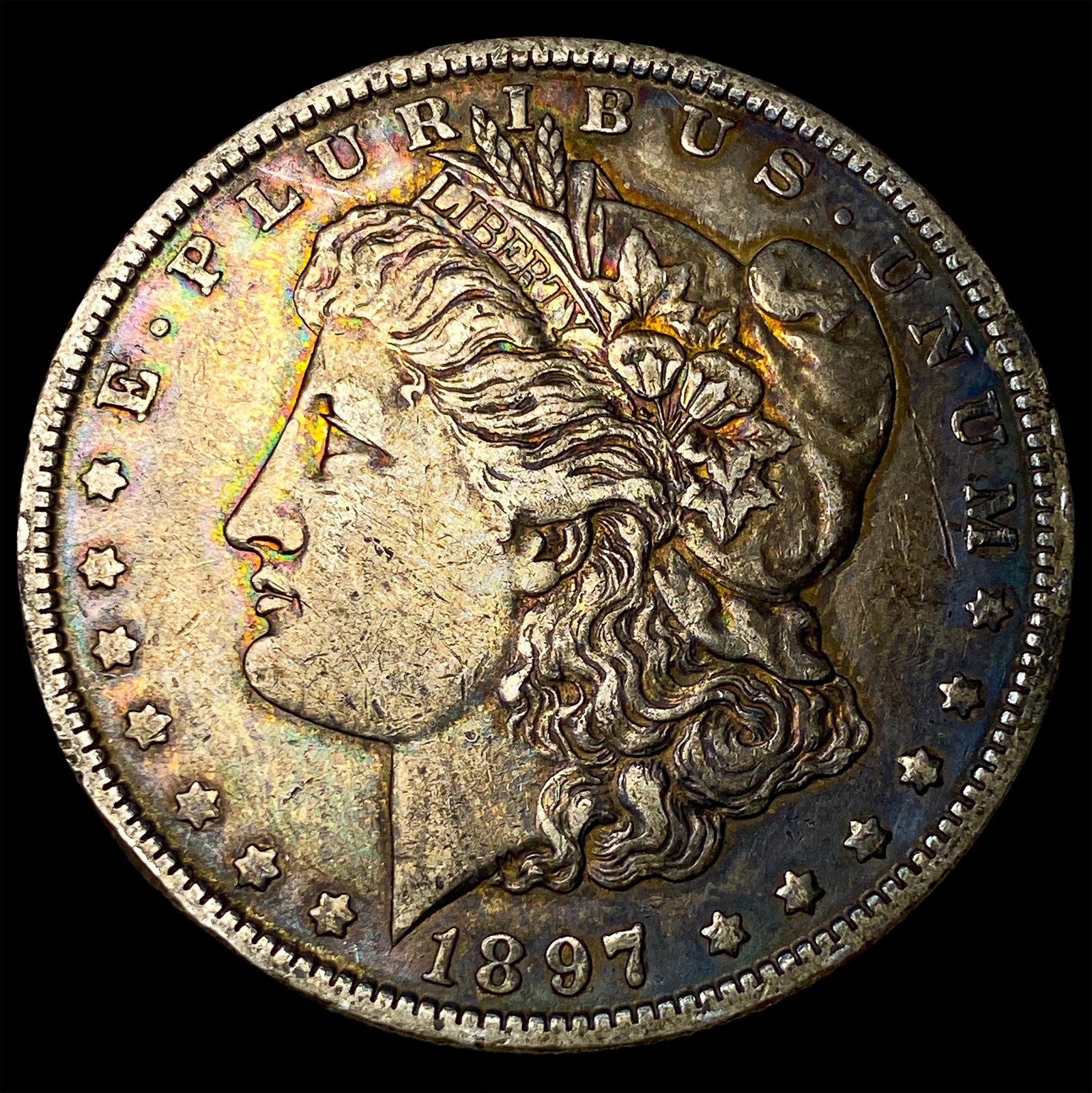1897-O Silver Morgan Dollar LIGHTLY CIRCULATED: 1897-O Silver Morgan Dollar LIGHTLY CIRCULATED