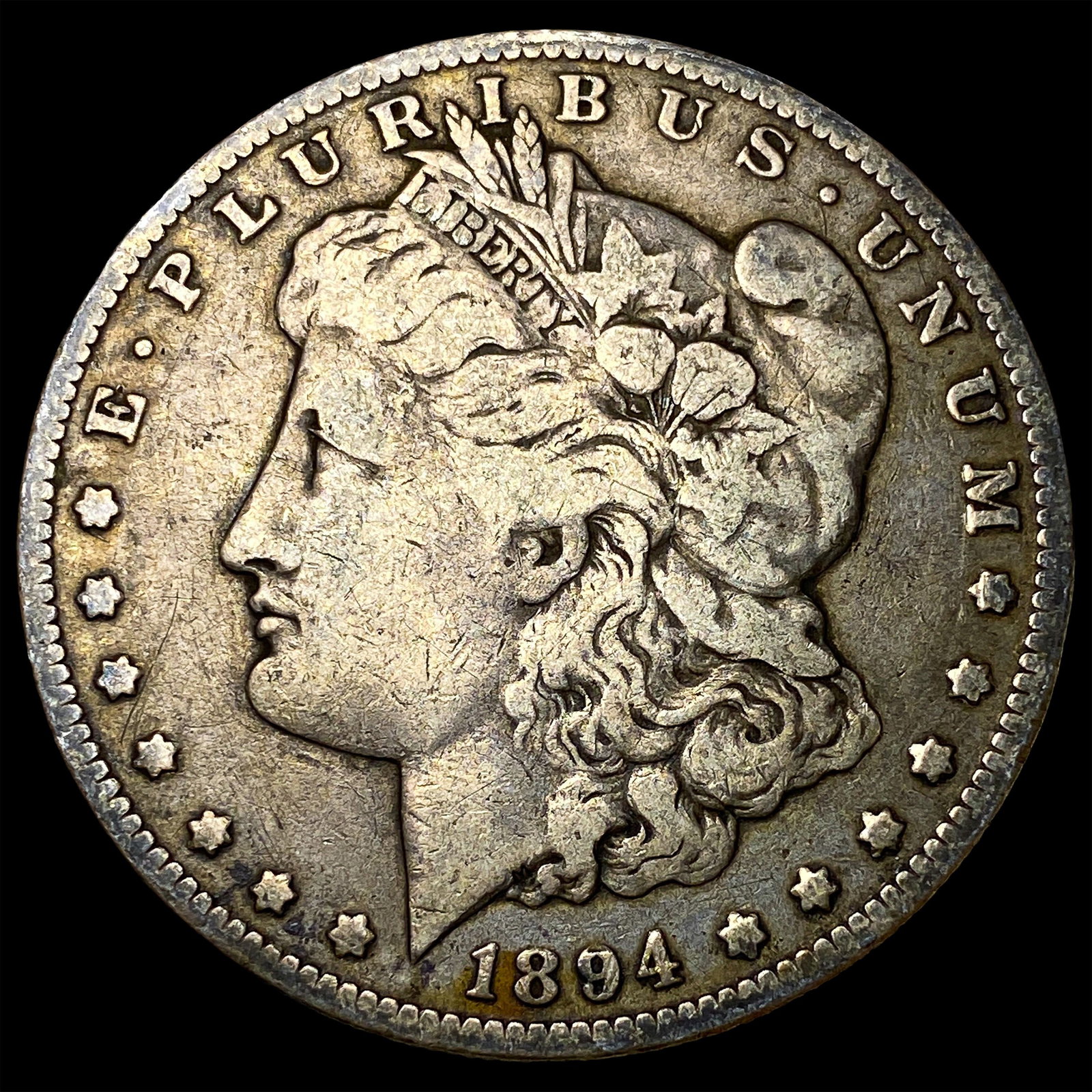 1894-O Silver Morgan Dollar NEARLY UNCIRCULATED: 1894-O Silver Morgan Dollar NEARLY UNCIRCULATED