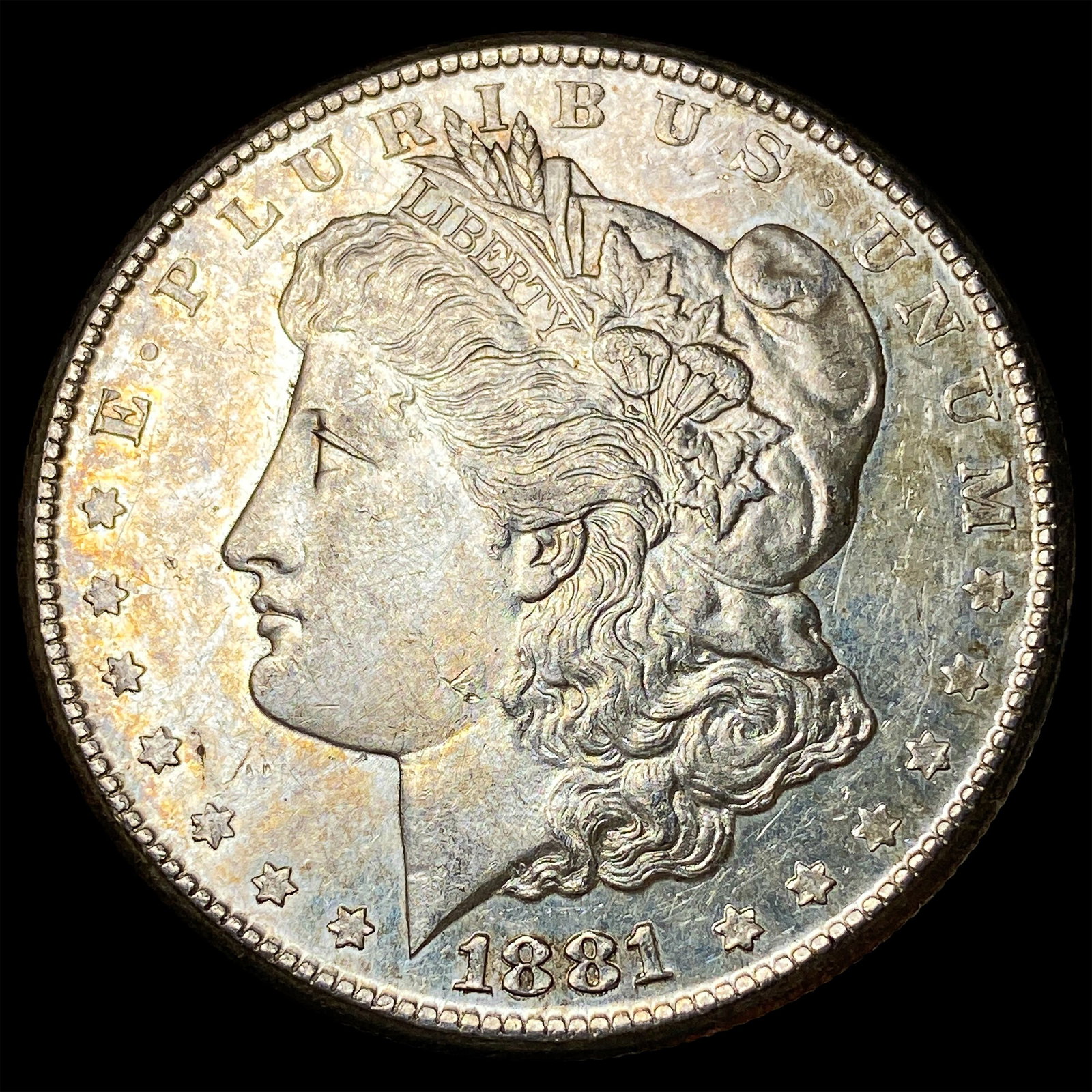1881-S Silver Morgan Dollar UNCIRCULATED: 1881-S Silver Morgan Dollar UNCIRCULATED