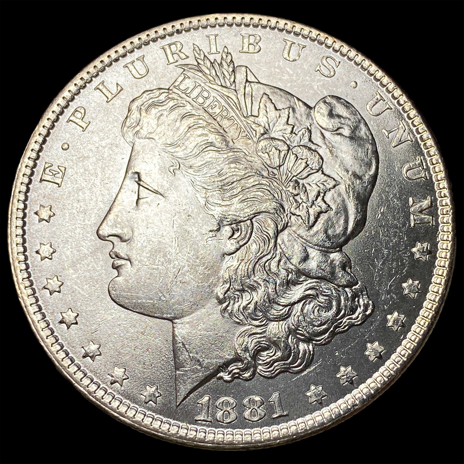 1881 Morgan Silver Dollar UNCIRCULATED: 1881 Morgan Silver Dollar UNCIRCULATED