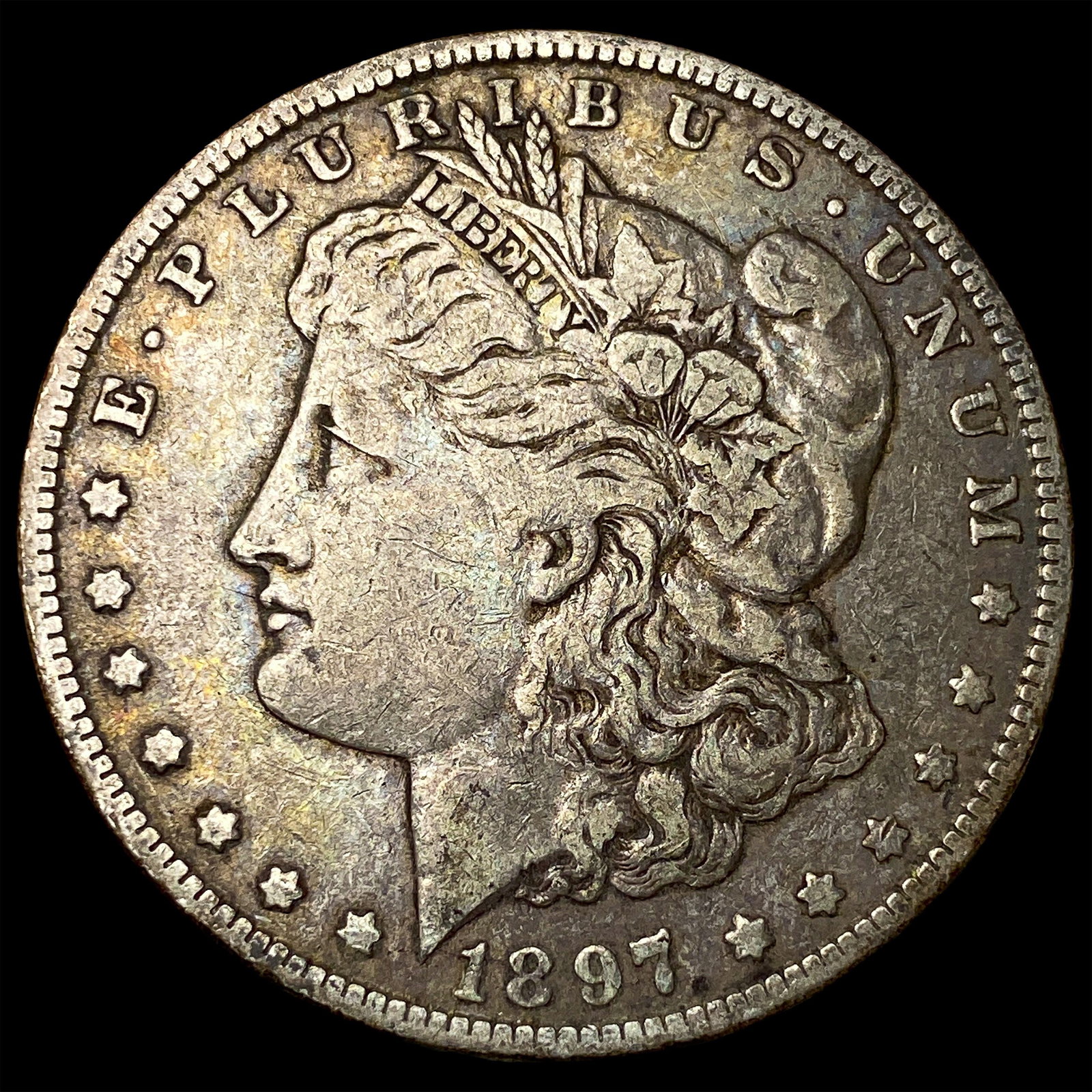 1897-O Silver Morgan Dollar NEARLY UNCIRCULATED: 1897-O Silver Morgan Dollar NEARLY UNCIRCULATED