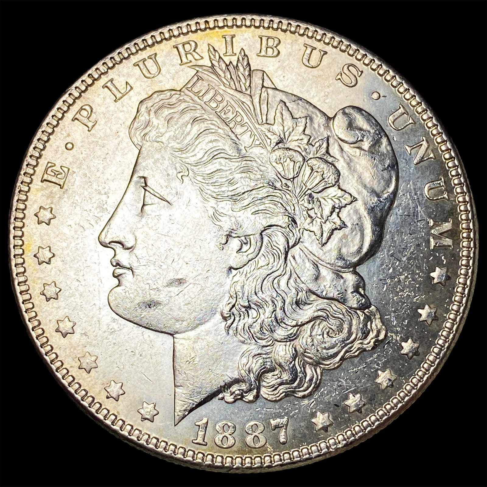 1887 Silver Morgan Dollar UNCIRCULATED: 1887 Silver Morgan Dollar UNCIRCULATED