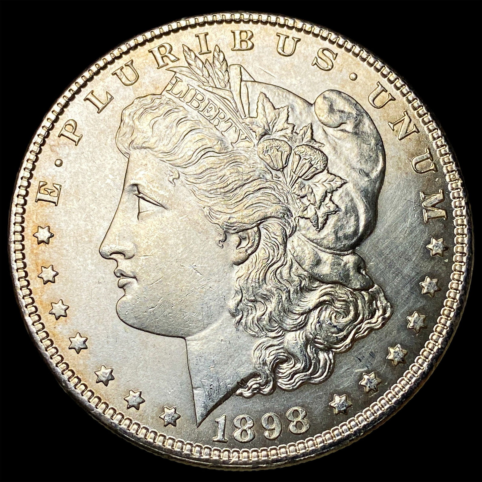 1898 Morgan Silver Dollar UNCIRCULATED: 1898 Morgan Silver Dollar UNCIRCULATED