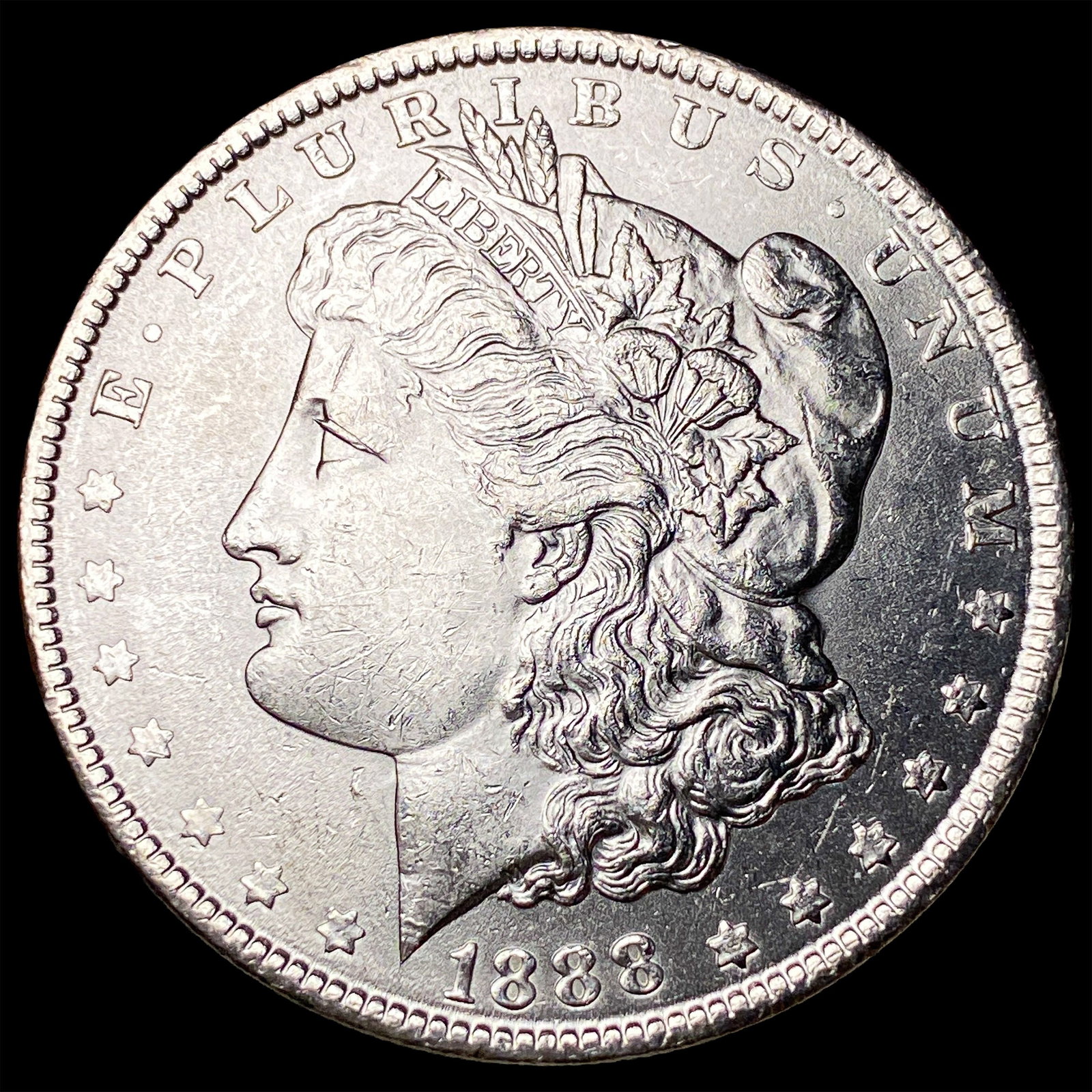 1888 Morgan Silver Dollar UNCIRCULATED: 1888 Morgan Silver Dollar UNCIRCULATED