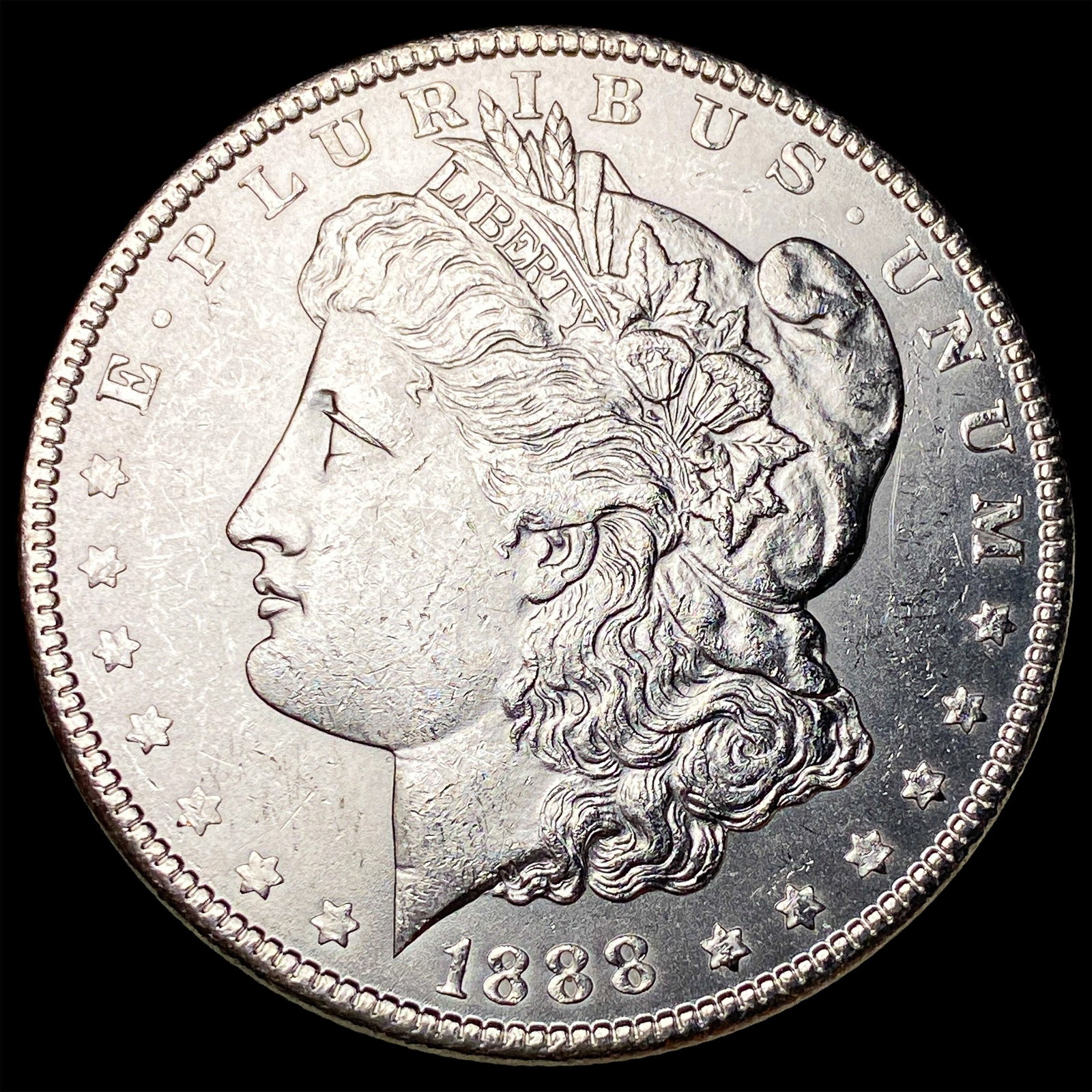 1888 Morgan Silver Dollar UNCIRCULATED: 1888 Morgan Silver Dollar UNCIRCULATED