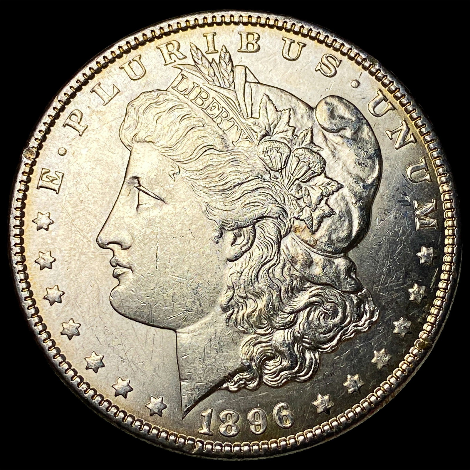 1896 Silver Morgan Dollar UNCIRCULATED: 1896 Silver Morgan Dollar UNCIRCULATED