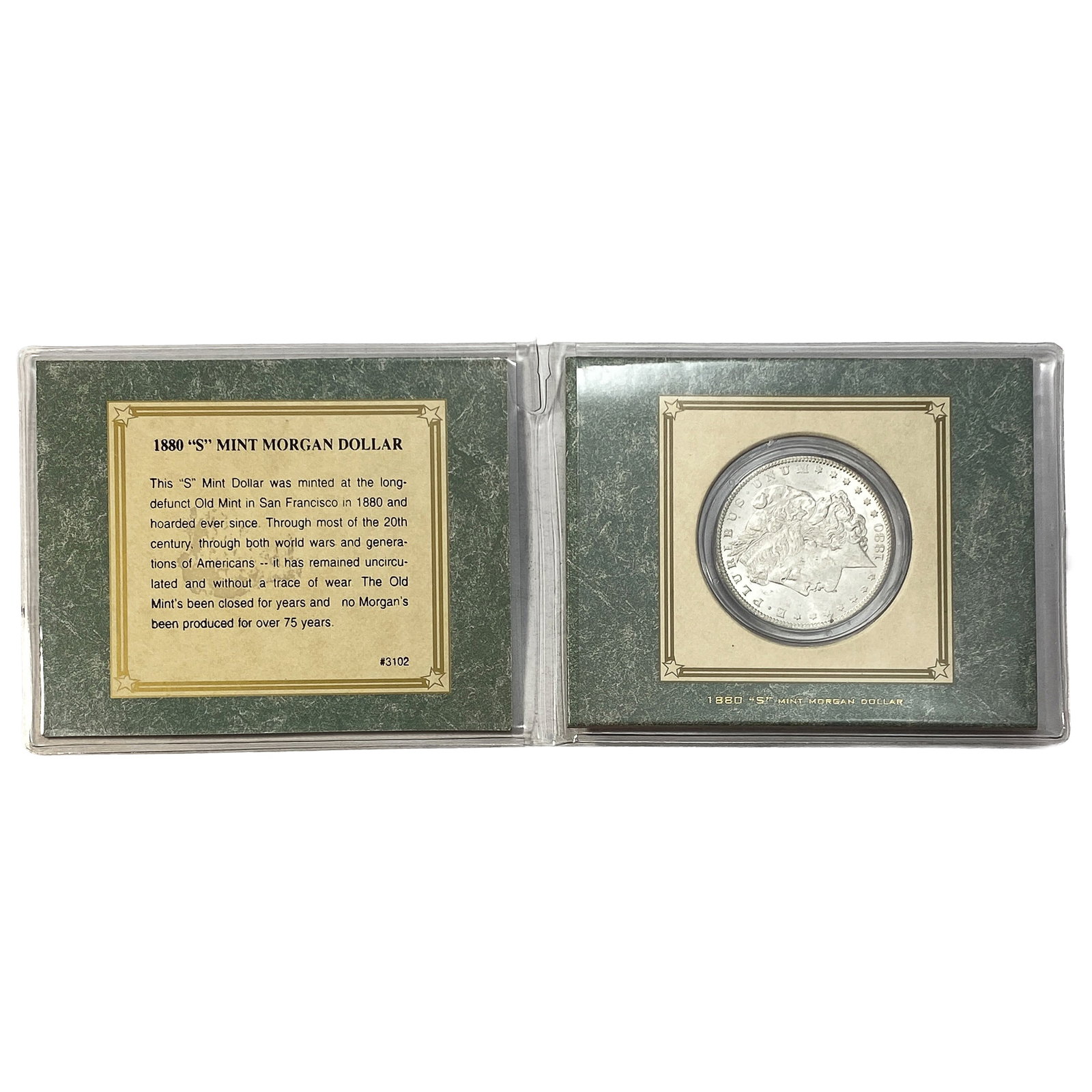 1880-S Morgan Silver Dollar (1 of 2)