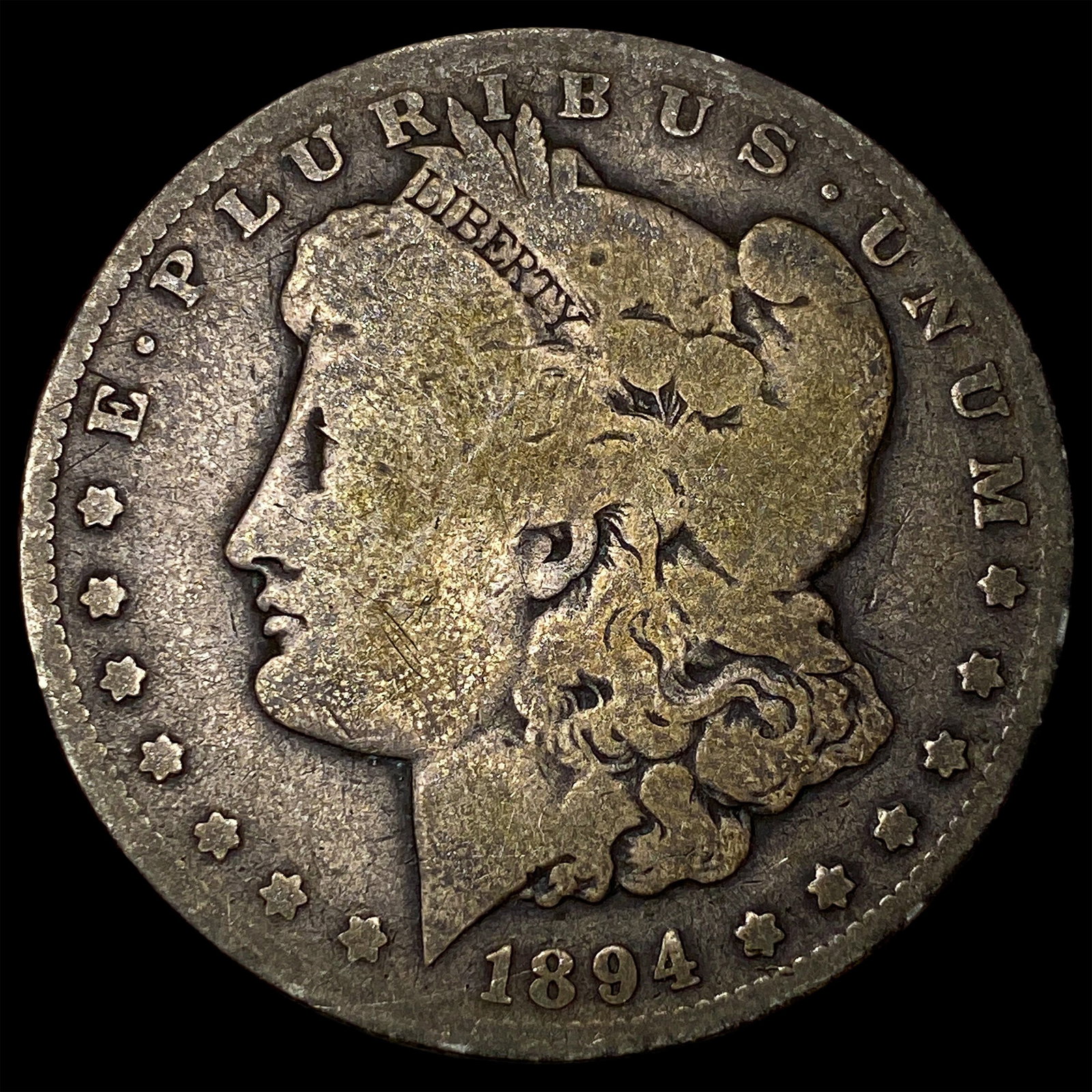 1894-O Silver Morgan Dollar LIGHTLY CIRCULATED (1 of 2)