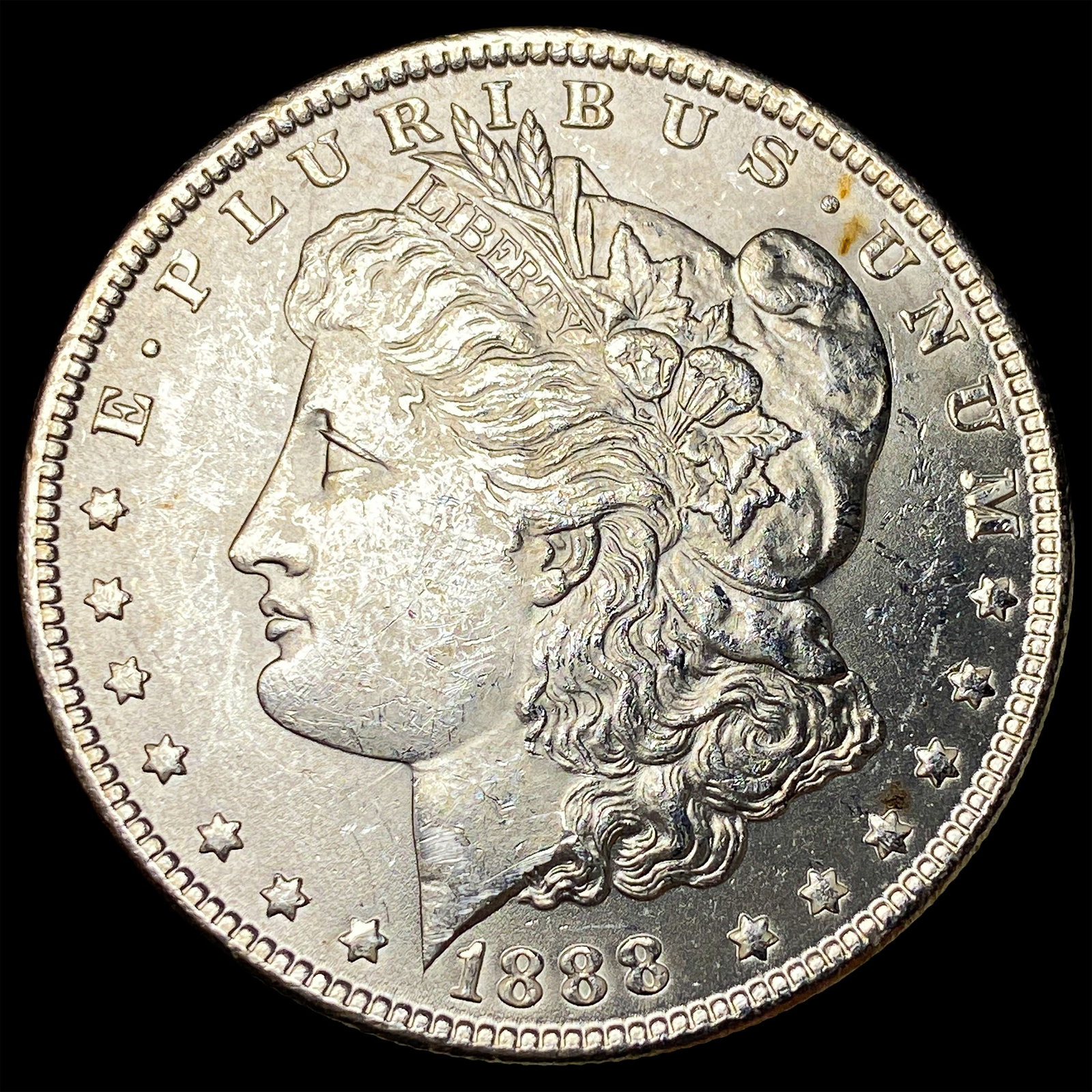 1888 Morgan Silver Dollar UNCIRCULATED: 1888 Morgan Silver Dollar UNCIRCULATED