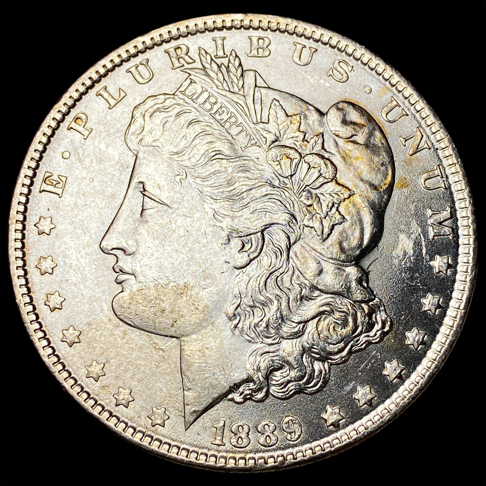 1889 Morgan Silver Dollar UNCIRCULATED: 1889 Morgan Silver Dollar UNCIRCULATED