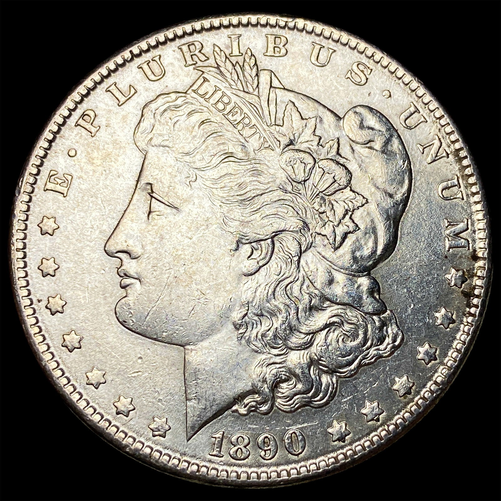 1890 Morgan Silver Dollar UNCIRCULATED: 1890 Morgan Silver Dollar UNCIRCULATED