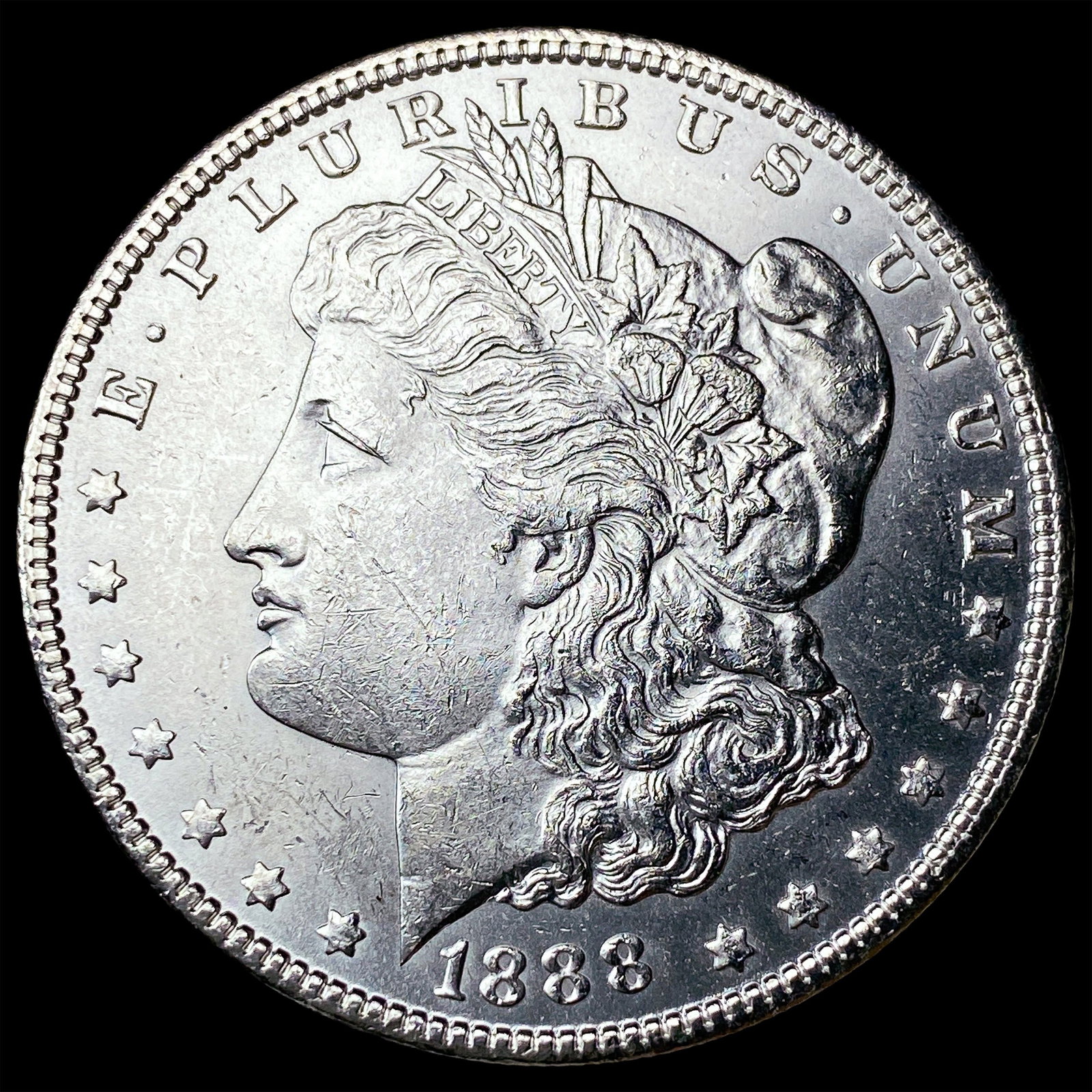 1888 Morgan Silver Dollar UNCIRCULATED: 1888 Morgan Silver Dollar UNCIRCULATED