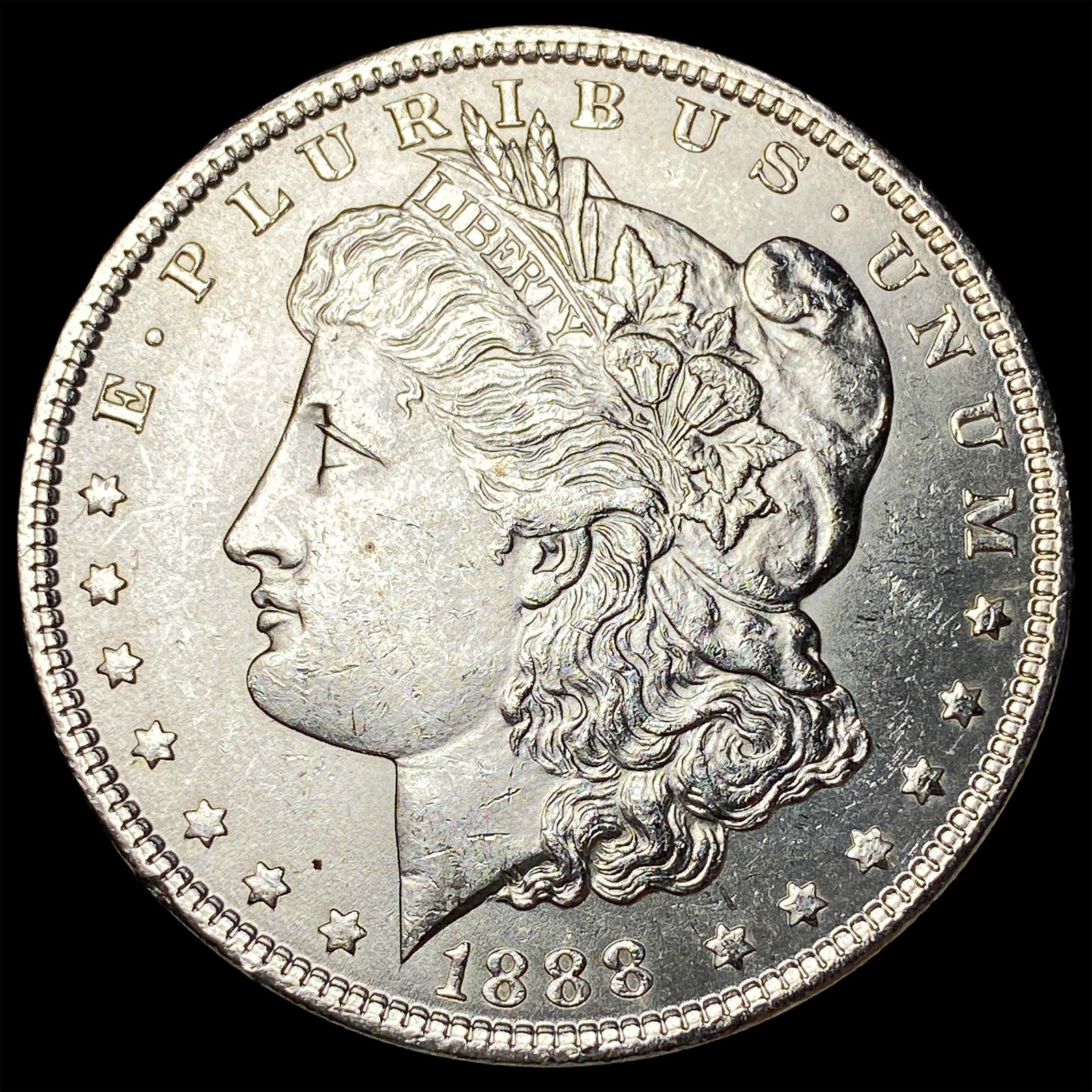 1888 Silver Morgan Dollar UNCIRCULATED: 1888 Silver Morgan Dollar UNCIRCULATED