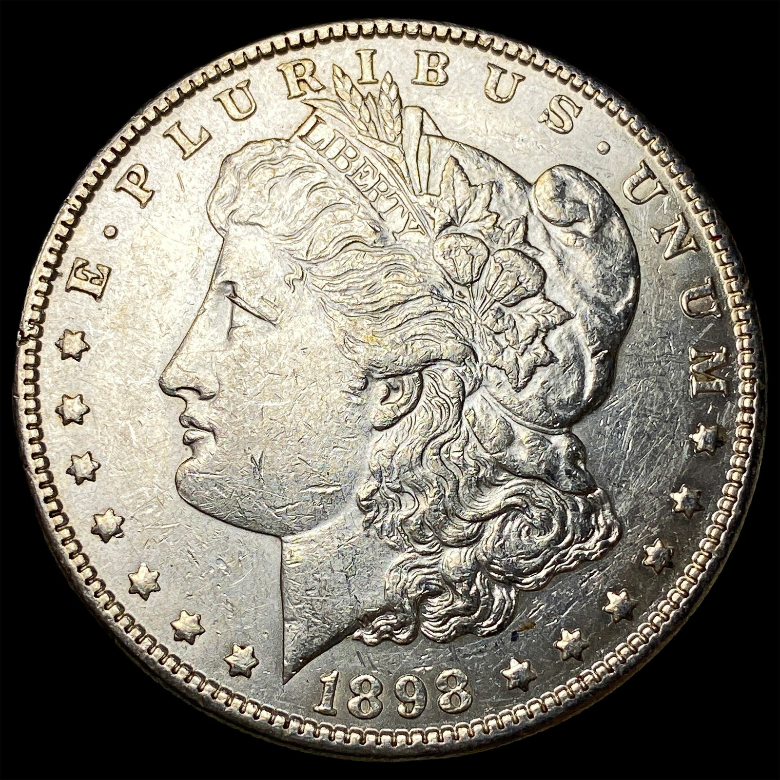 1898 Morgan Silver Dollar UNCIRCULATED: 1898 Morgan Silver Dollar UNCIRCULATED