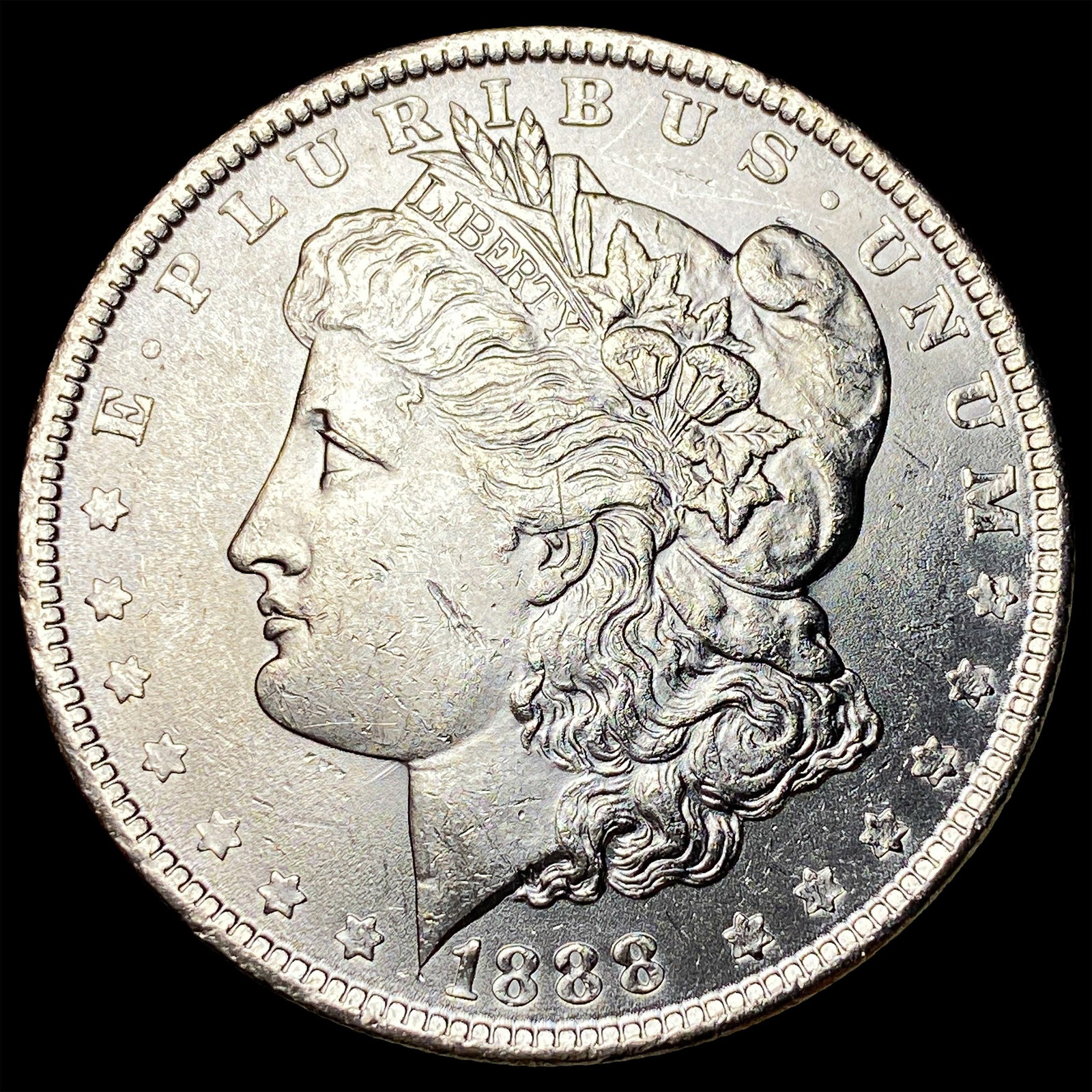 1888 Morgan Silver Dollar UNCIRCULATED: 1888 Morgan Silver Dollar UNCIRCULATED