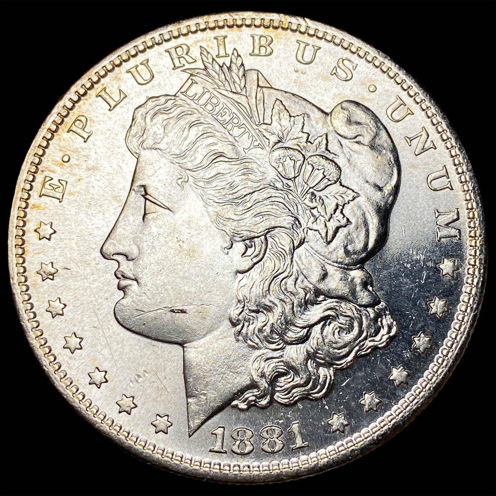 1881-S Silver Morgan Dollar GEM BU (1 of 2)