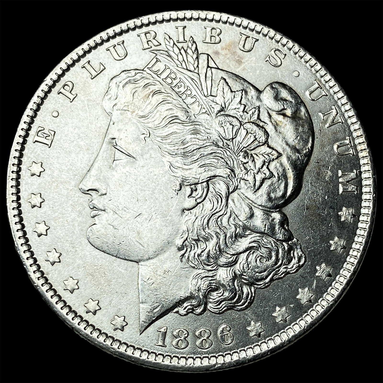 1886 Morgan Silver Dollar UNCIRCULATED: 1886 Morgan Silver Dollar UNCIRCULATED