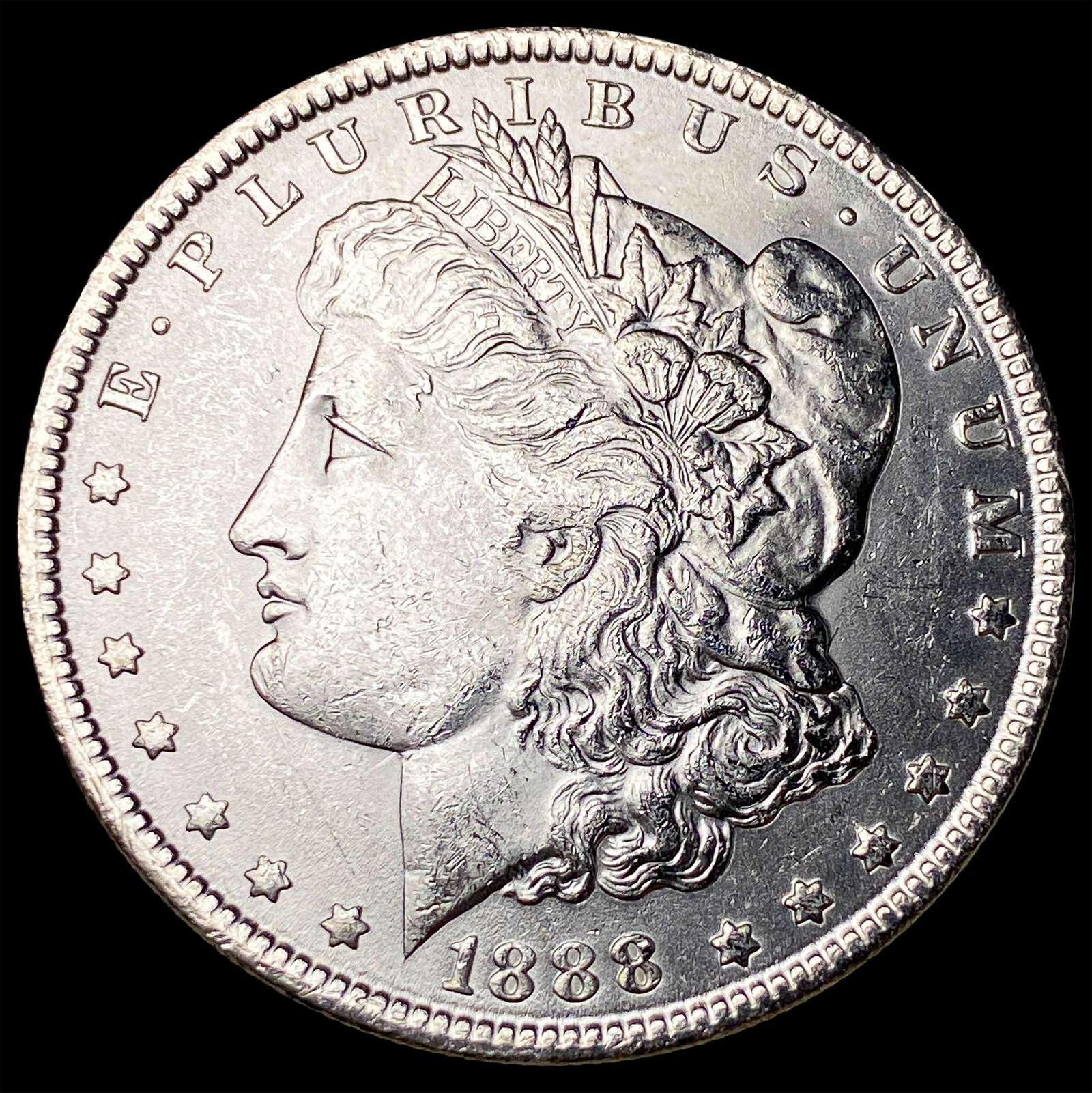 1888 Morgan Silver Dollar UNCIRCULATED: 1888 Morgan Silver Dollar UNCIRCULATED