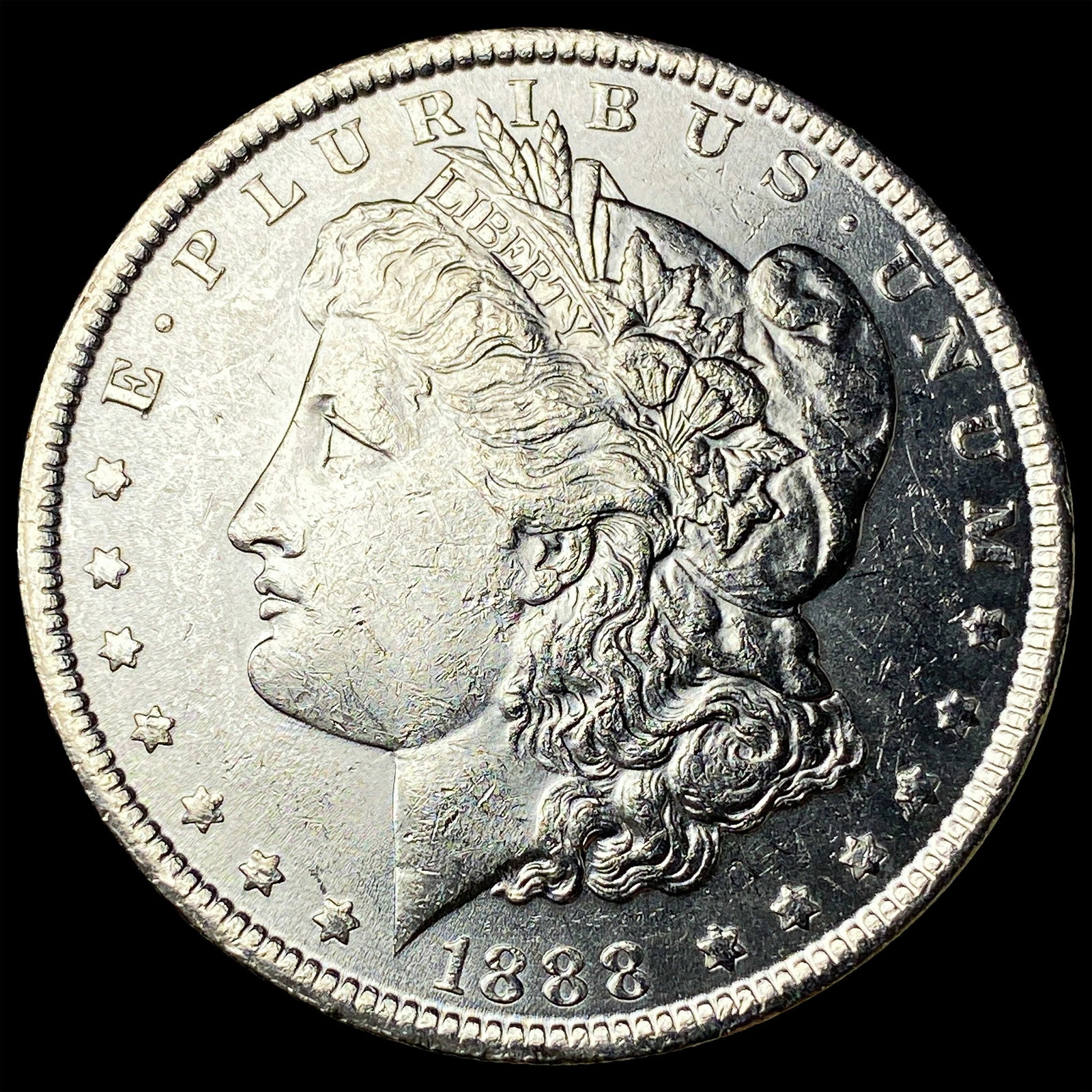 1888 Morgan Silver Dollar UNCIRCULATED: 1888 Morgan Silver Dollar UNCIRCULATED
