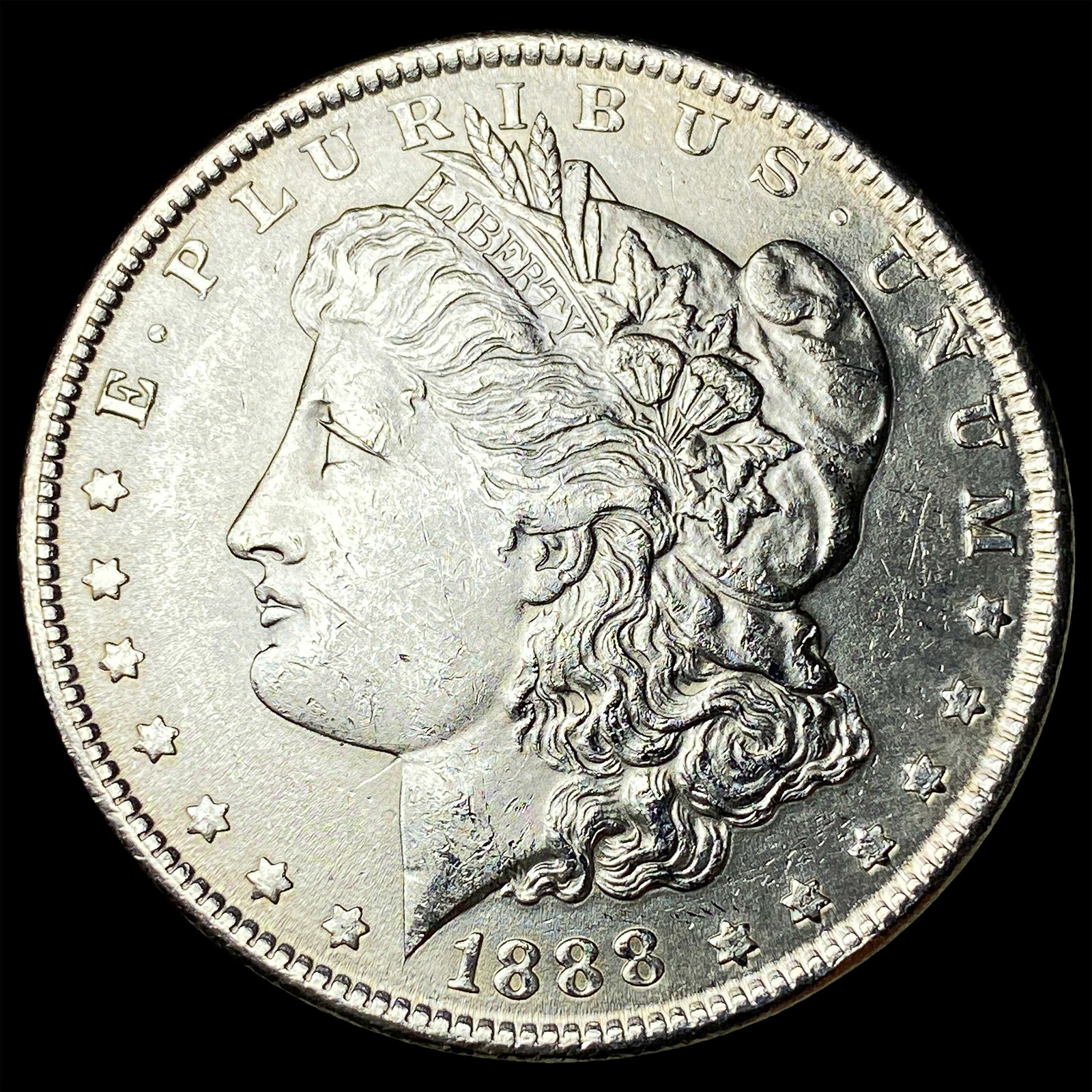 1888 Morgan Silver Dollar UNCIRCULATED: 1888 Morgan Silver Dollar UNCIRCULATED