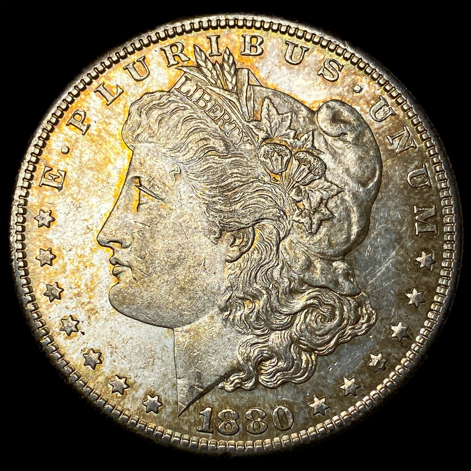 1880-S Silver Morgan Dollar CHOICE BU: 1880-S Silver Morgan Dollar CHOICE BU