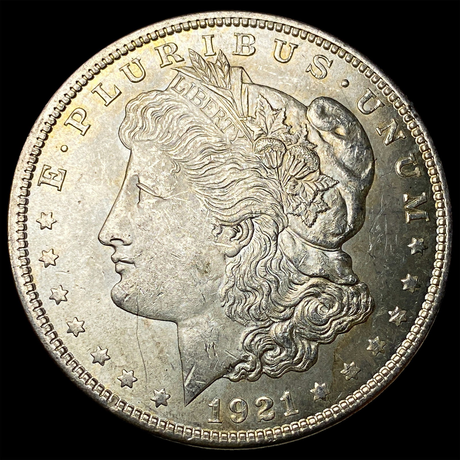 1921 Silver Morgan Dollar UNCIRCULATED: 1921 Silver Morgan Dollar UNCIRCULATED
