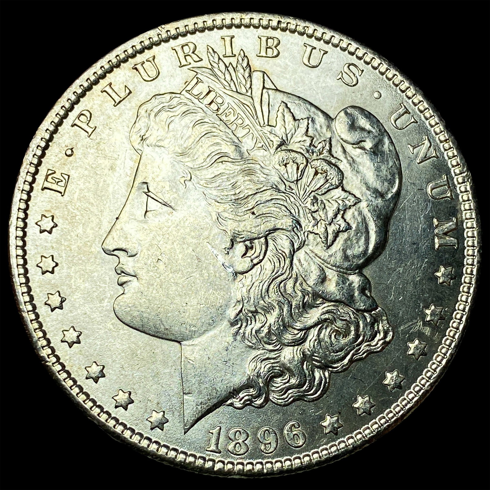 1896 Silver Morgan Dollar UNCIRCULATED: 1896 Silver Morgan Dollar UNCIRCULATED
