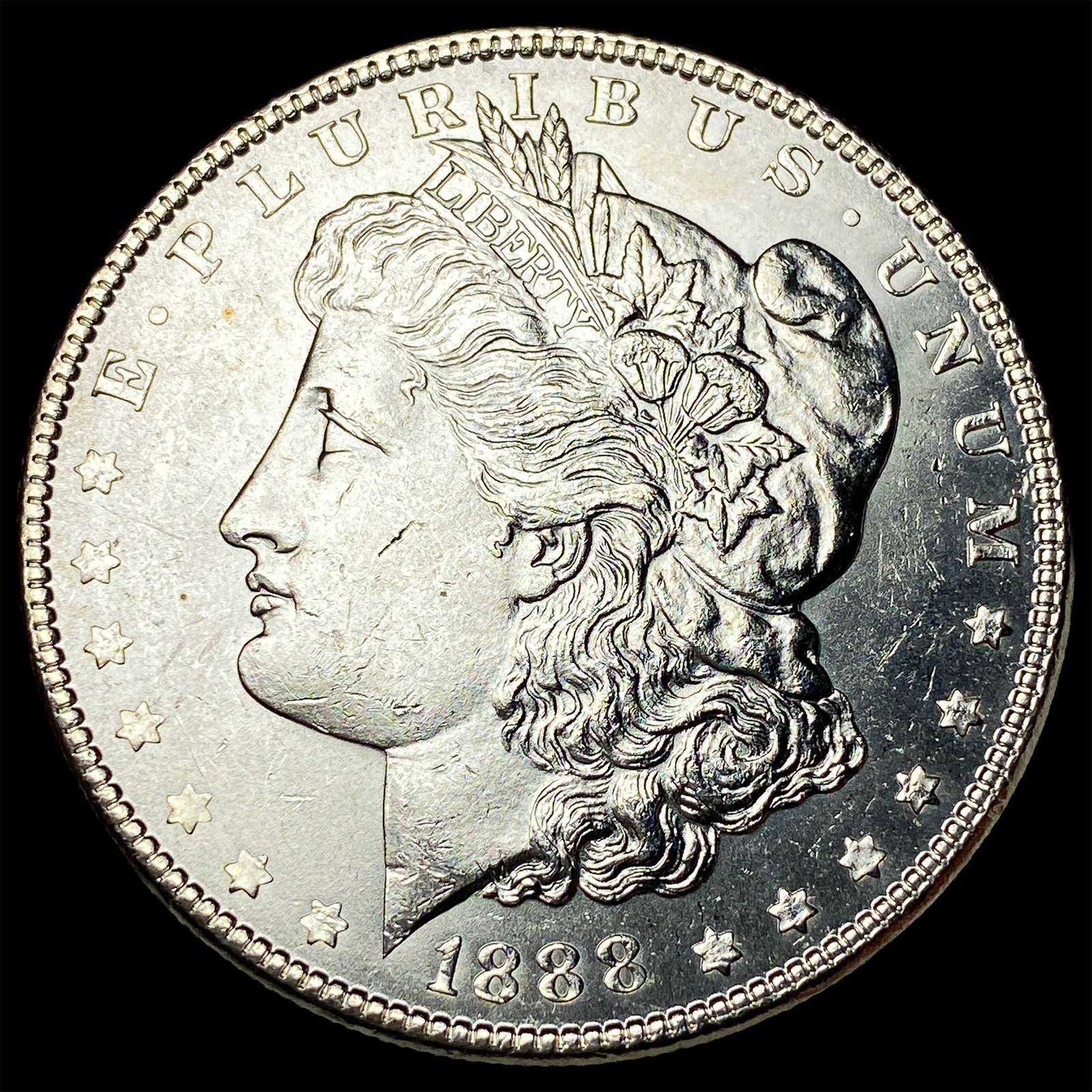 1888 Morgan Silver Dollar UNCIRCULATED: 1888 Morgan Silver Dollar UNCIRCULATED