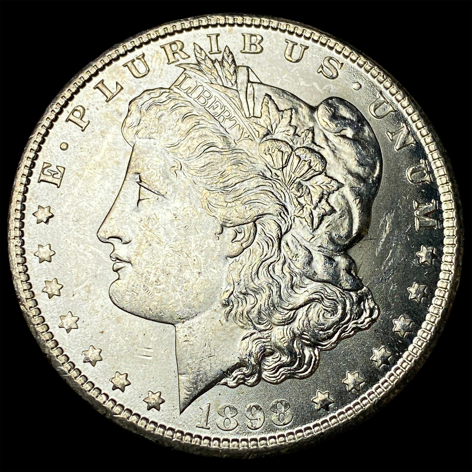 1898 Morgan Silver Dollar UNCIRCULATED: 1898 Morgan Silver Dollar UNCIRCULATED
