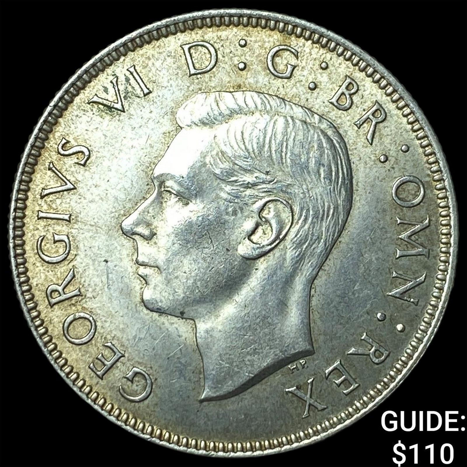 1945 Great Britain Silver Florin: 1945 Great Britain Silver Florin
