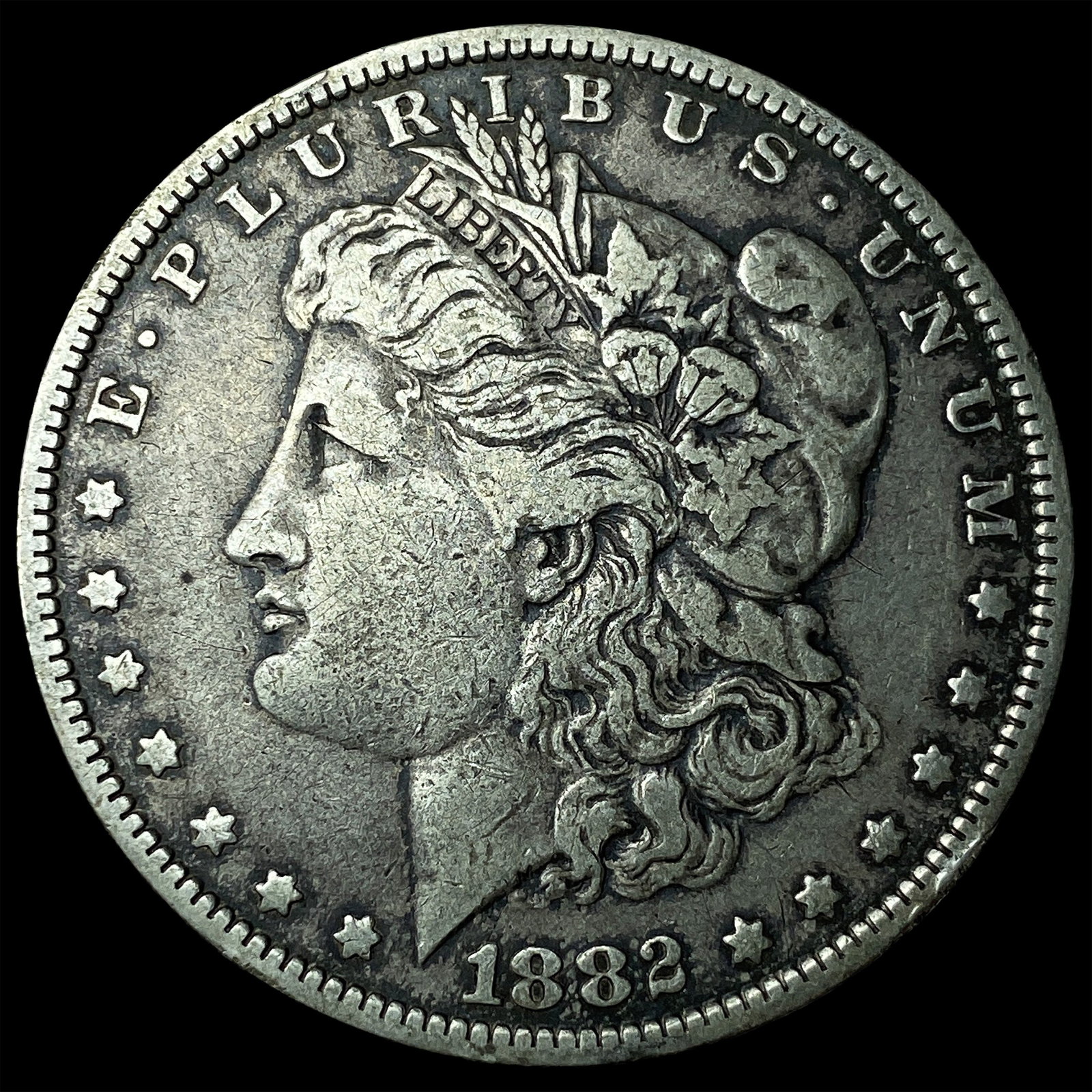 1882-O Silver Morgan Dollar ABOUT UNCIRCULATED: 1882-O Silver Morgan Dollar ABOUT UNCIRCULATED